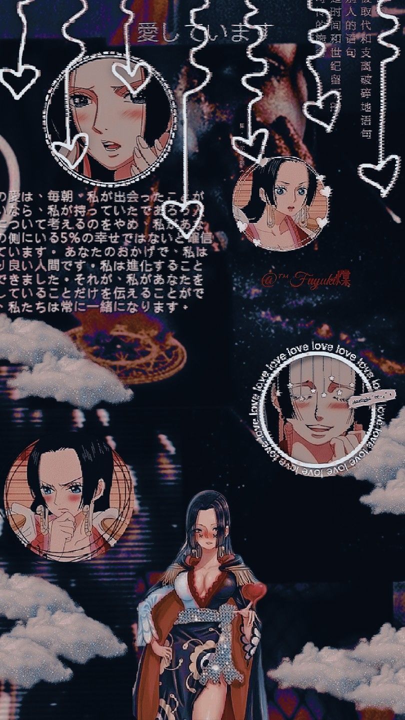 810x1440 Boa Hancock Wallpaper - #Effect 1. Manga anime one piece, One piece wallpaper iphone, One piece gif