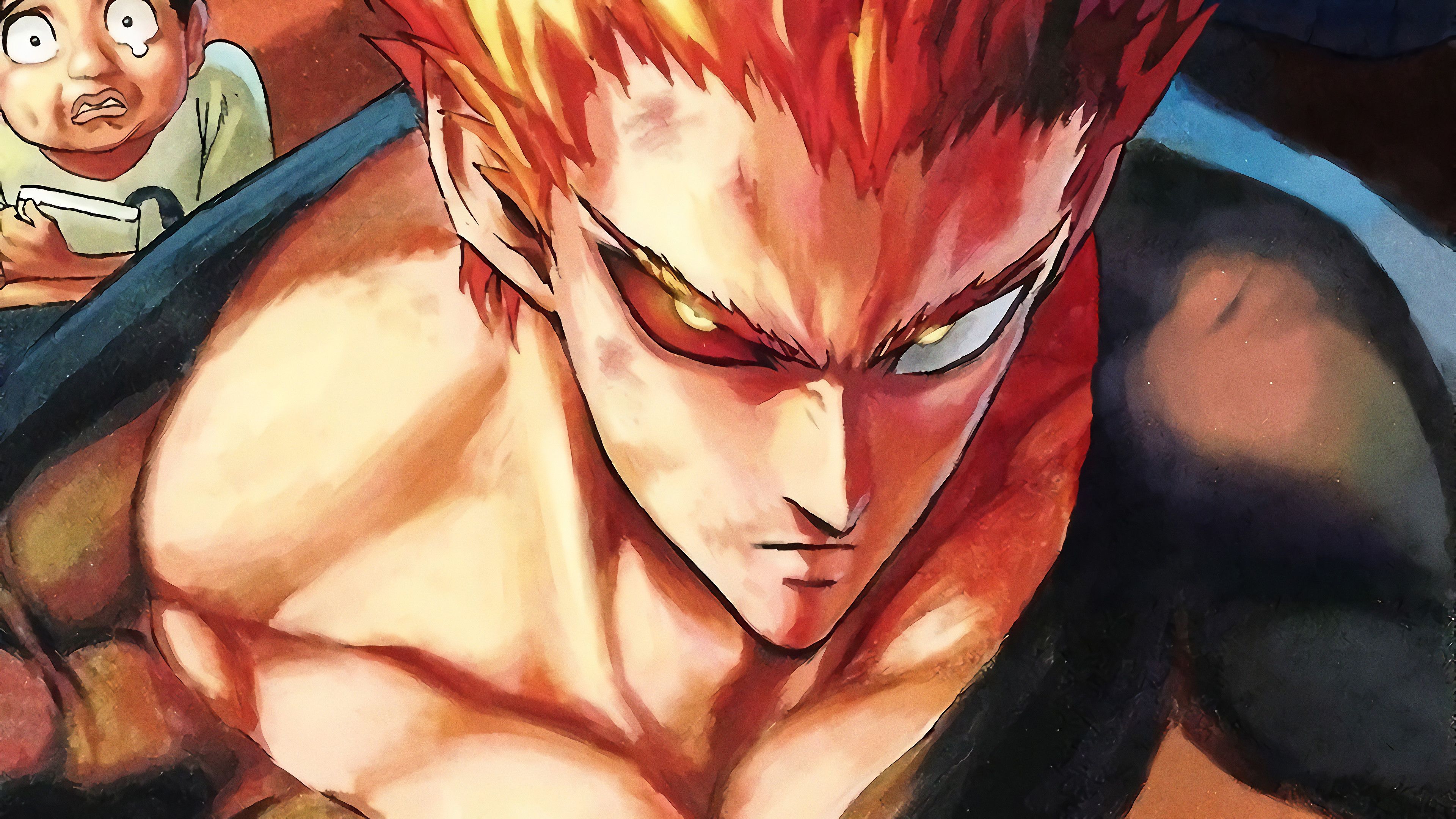 3840x2160 Garou, One Punch Man, 4K Gallery HD Wallpaper