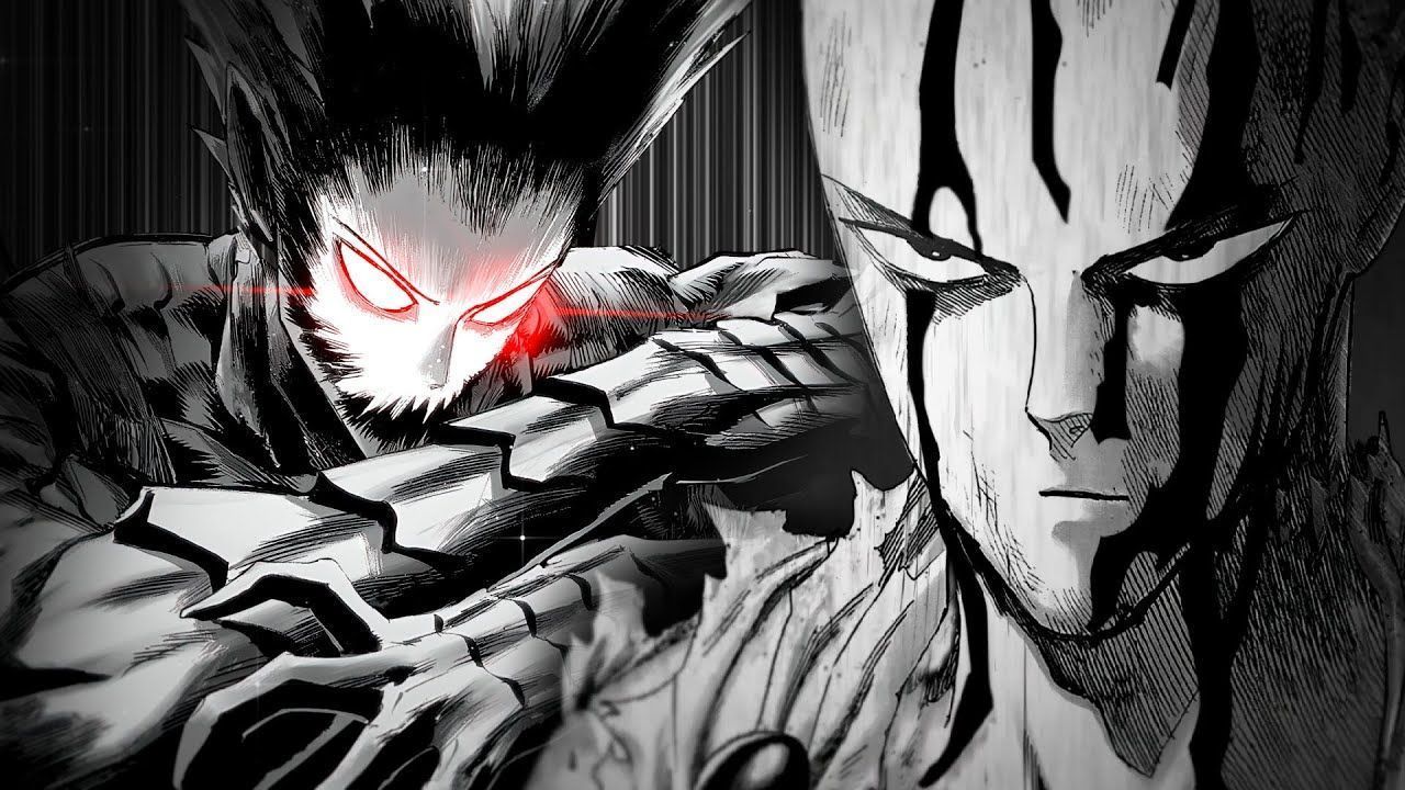1280x720 Saitama Vs Garou Wallpaper