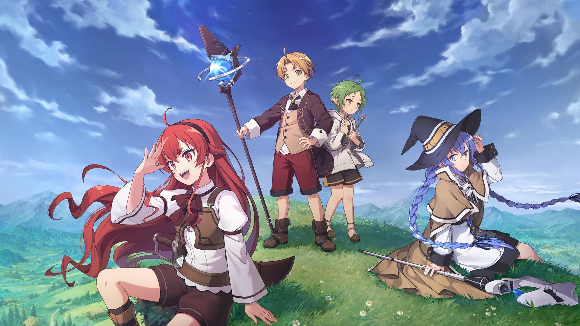 1920x1080 Download Anime Mushoku Tensei Jobless Reincarnation Wallpaper