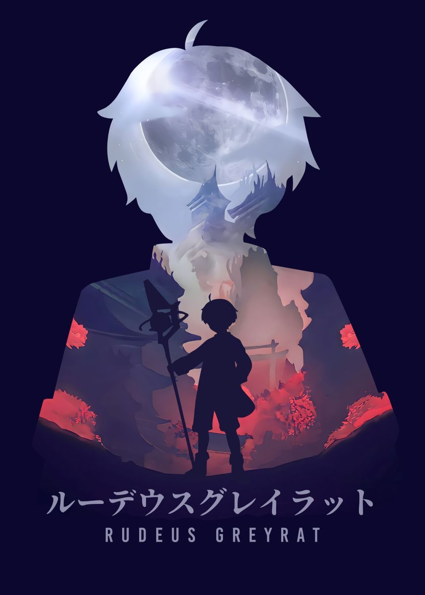 857x1200 Rudeus Mushoku Tensei' Poster