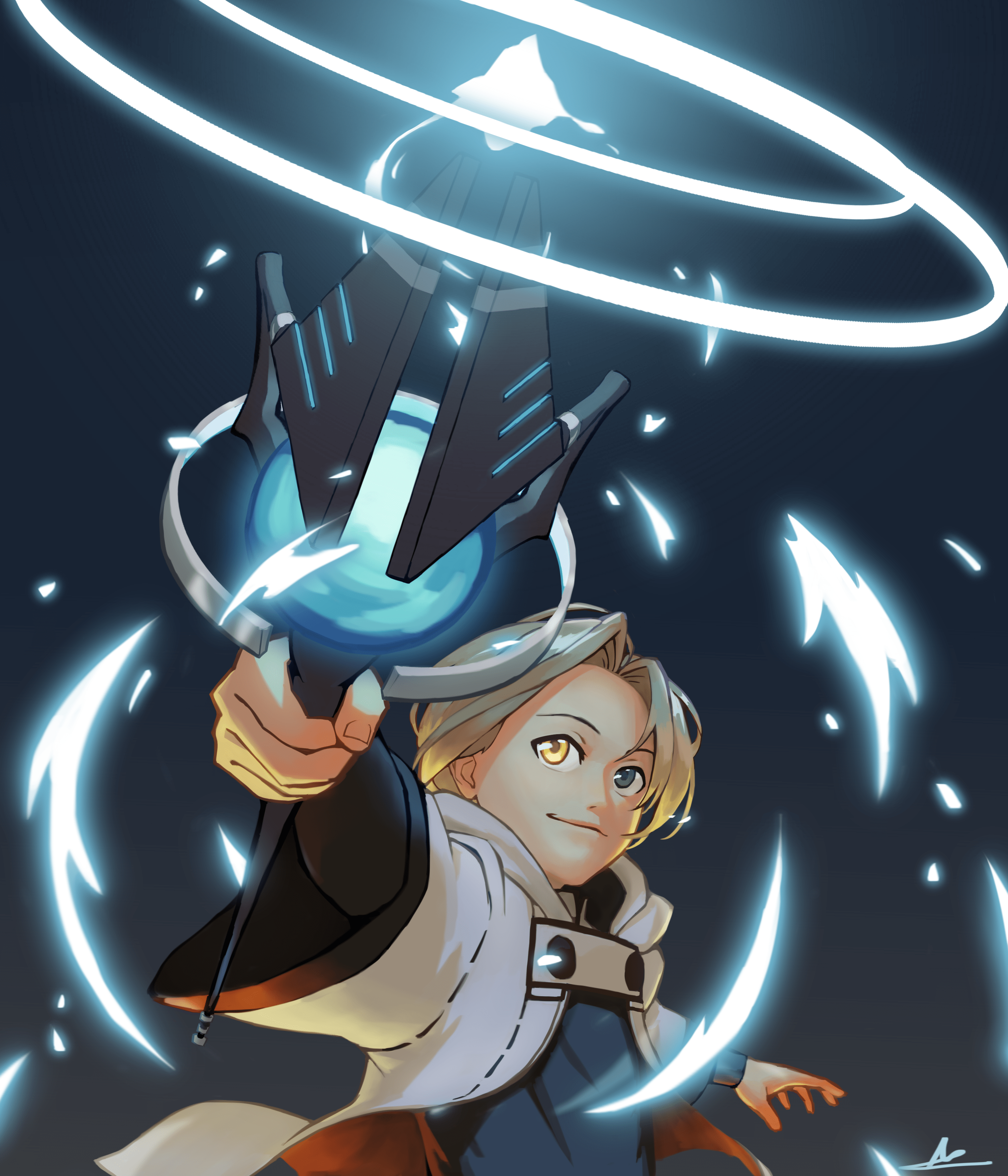 3000x3500 Rudeus Greyrat fanart