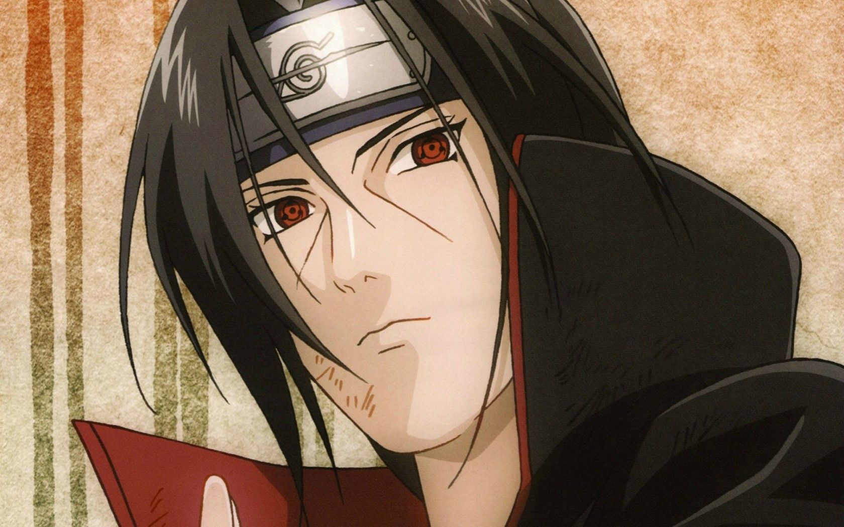 1680x1050 1680x1050 Naruto, Itachi uchiha, Sharingan, Face, Art wallpaper JPG