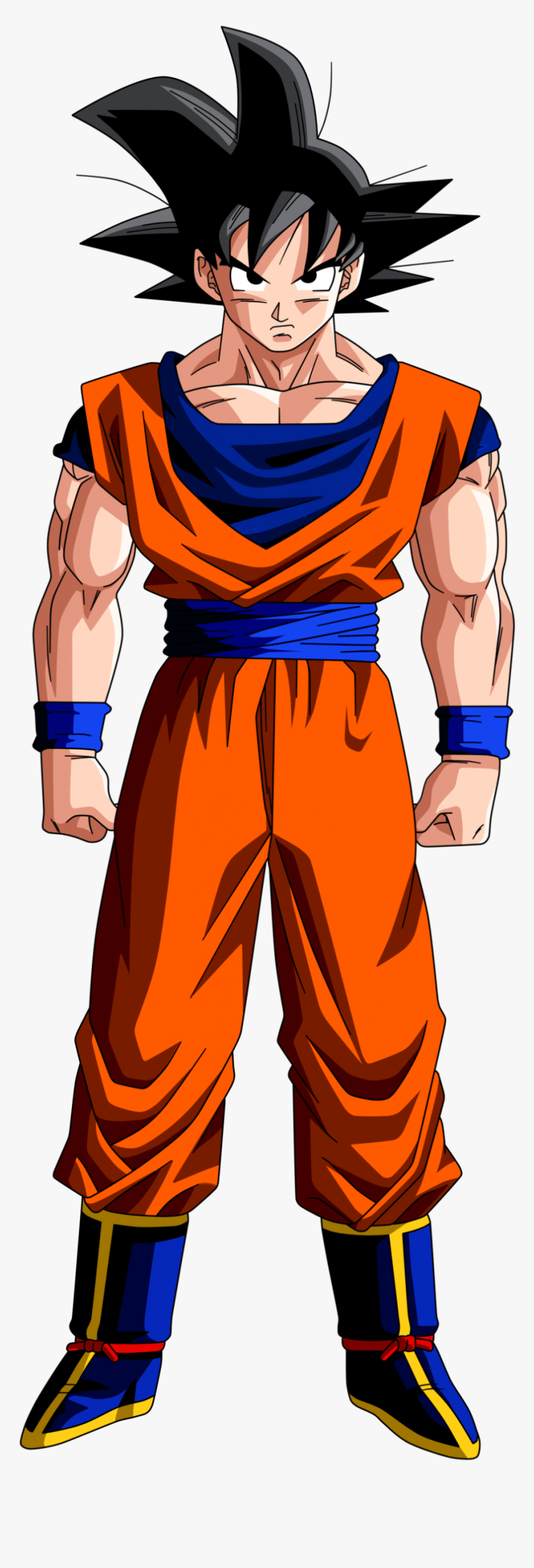 853x2503 Goku Normal Form. Power of Legendary Hero