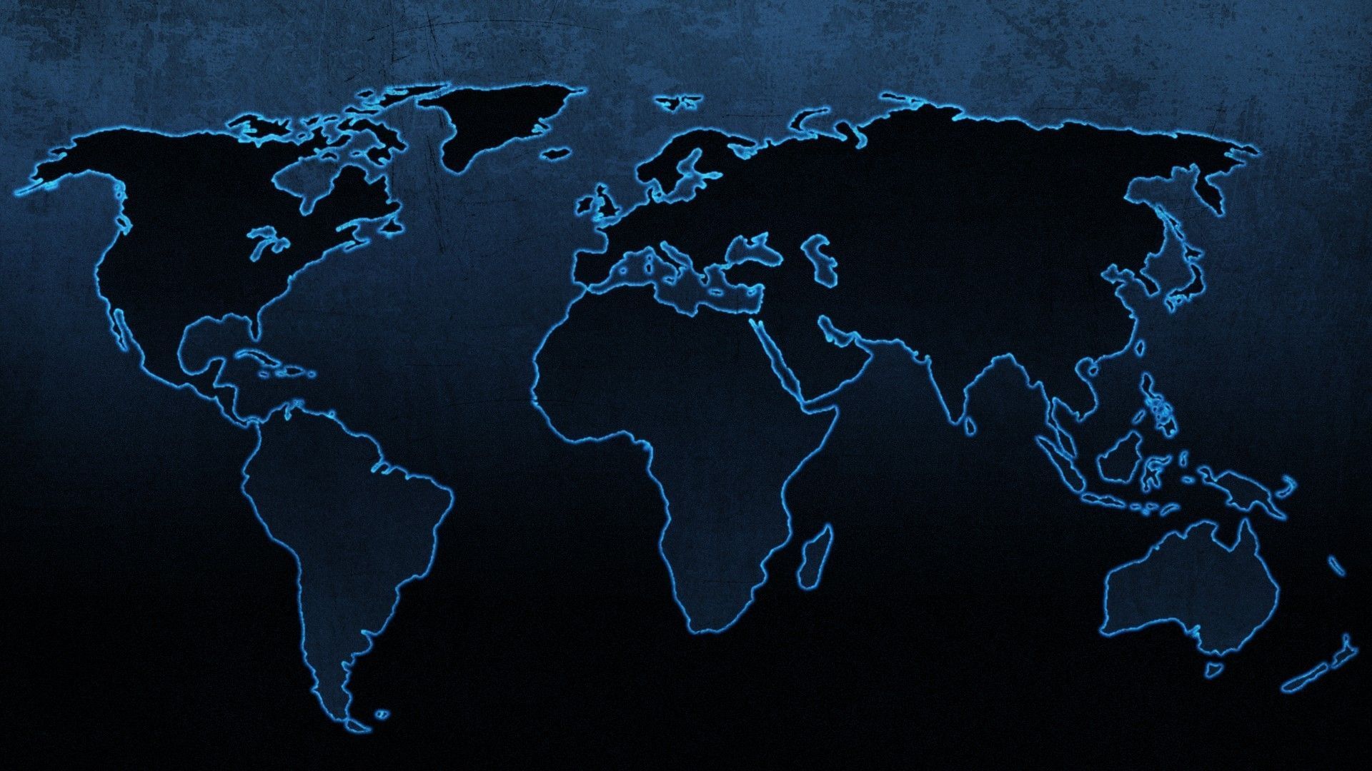 1920x1080 World Map Wallpaper