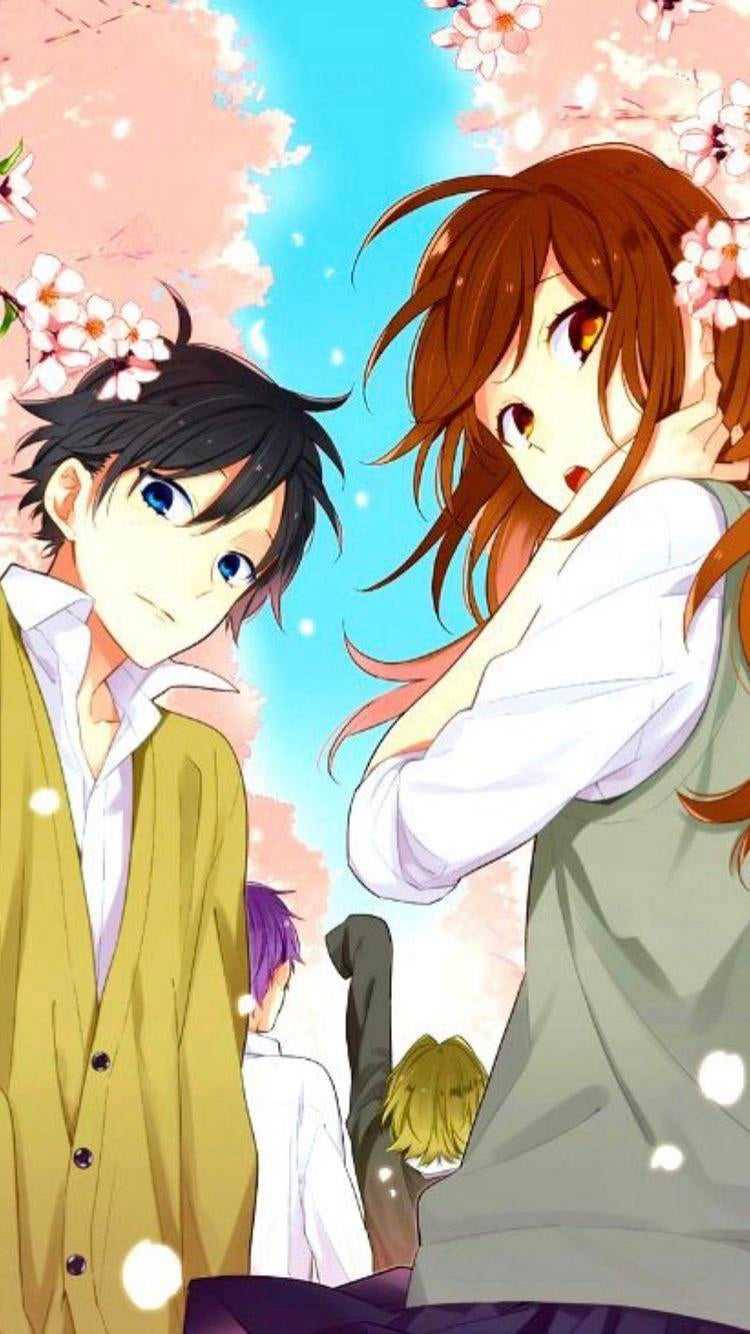 750x1334 Horimiya iPhone Wallpaper