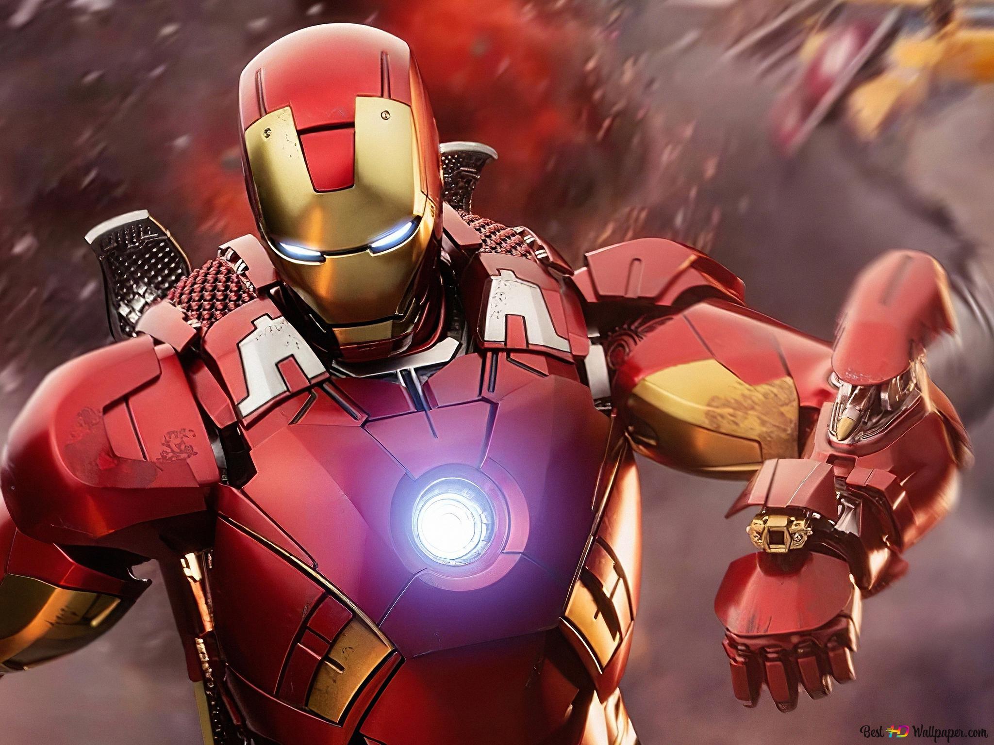 2048x1536 Marvel Action Hero : Iron Man 2K wallpaper download