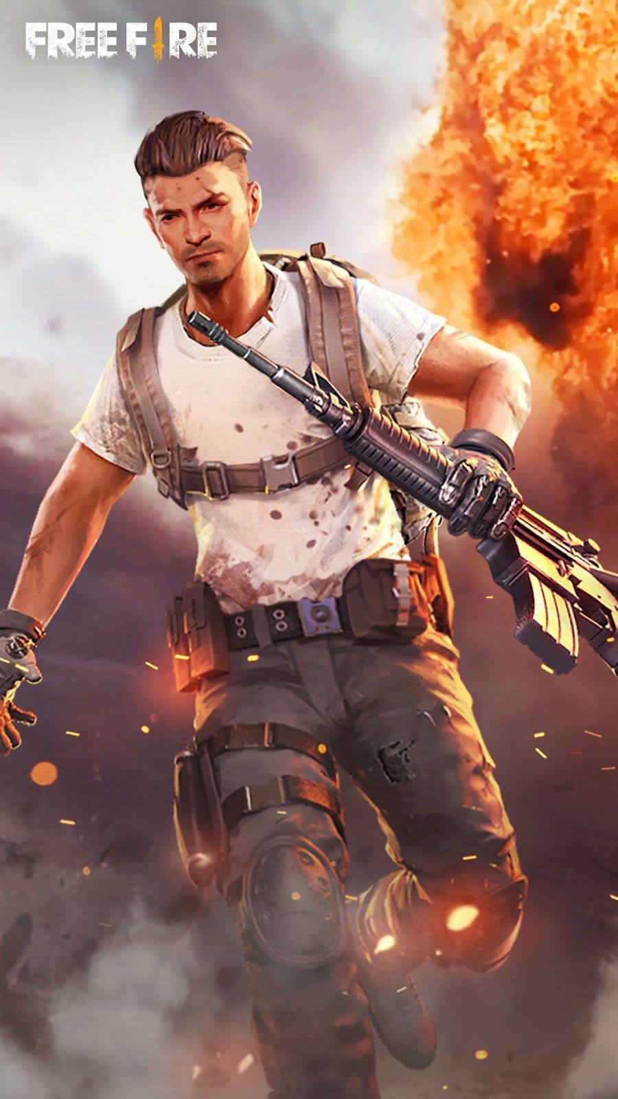 900x1600 Download Action Packed Game Play with Garena Free Fire Hero Wallpaper
