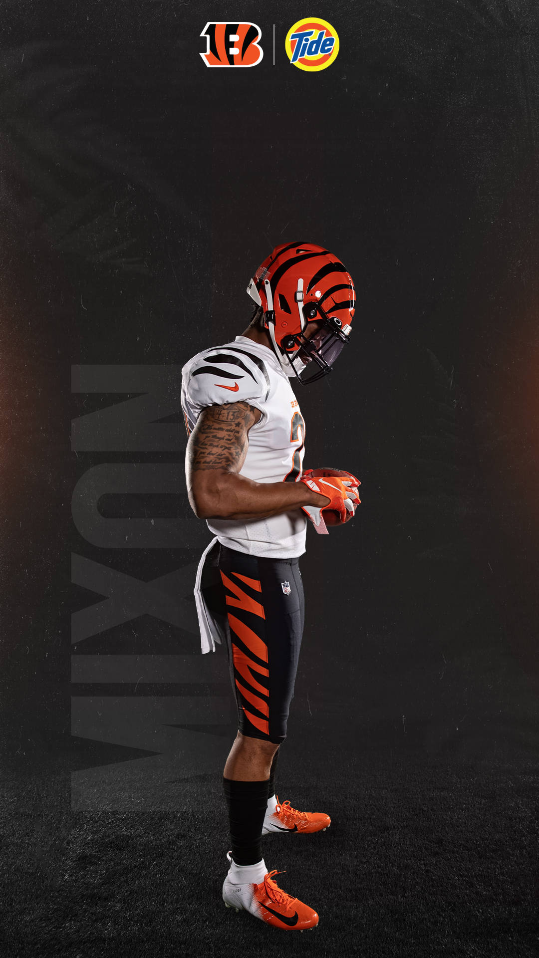 1080x1920 Download Cincinnati Bengals Joe Mixon Wallpaper