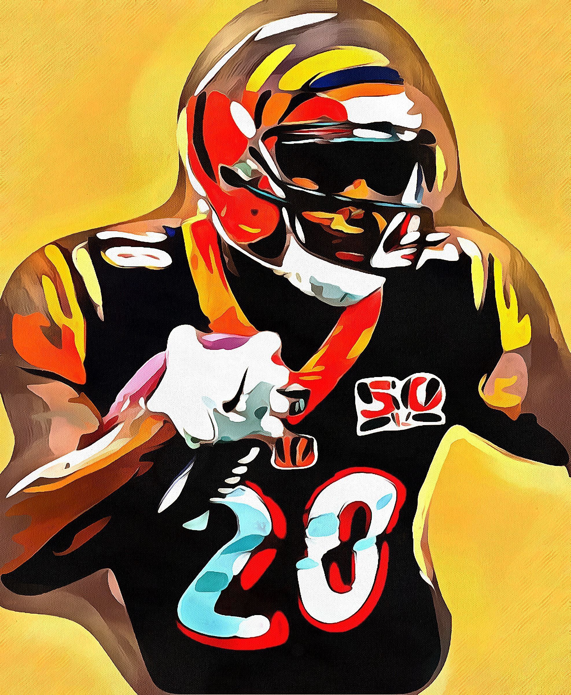 1974x2400 Free download Joe Mixon Bengals RB Nfl Bengals Illustration [1974x2400] for your Desktop, Mobile & Tablet. Explore Joe Mixon Wallpaper. Joe Satriani Wallpaper, Gi Joe Wallpaper, Joe Hart Wallpaper