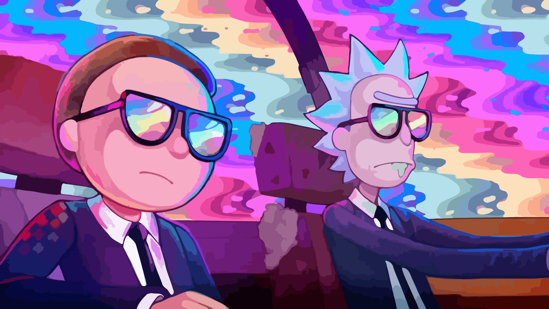 Rick and Morty Dark Wallpapers - Top Free Rick and Morty Dark ...