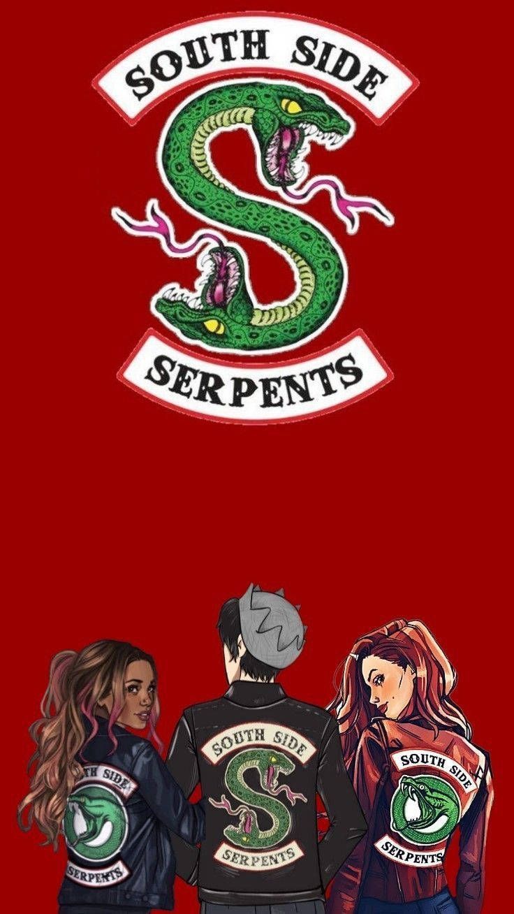 736x1308 Download Riverdale South Side Serpents Art Wallpaper
