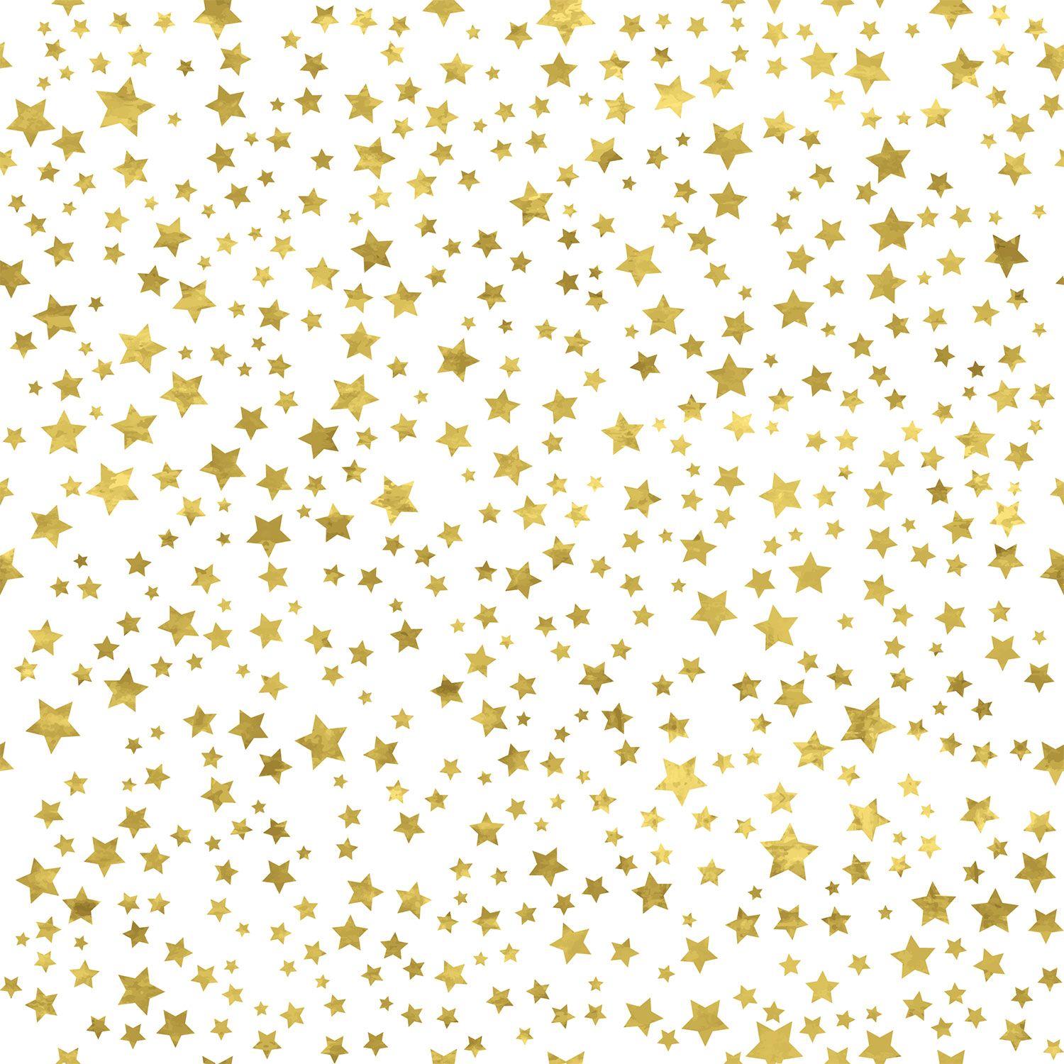 Elegant Gold Stars Background