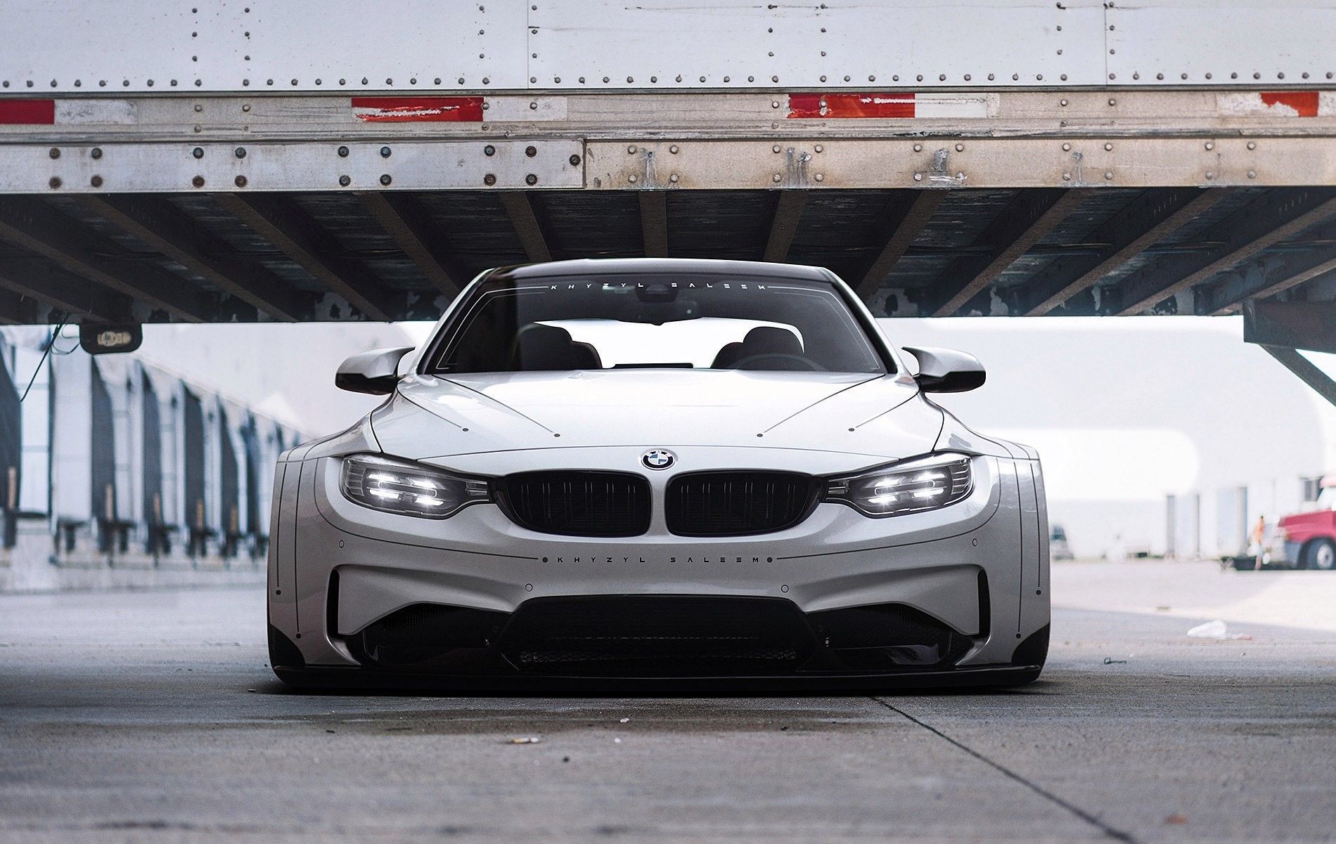 1900x1201 Wallpaper / Khyzyl Saleem, artwork, car, vehicle, BMW, BMW F widebody, BMW 3 Series free download