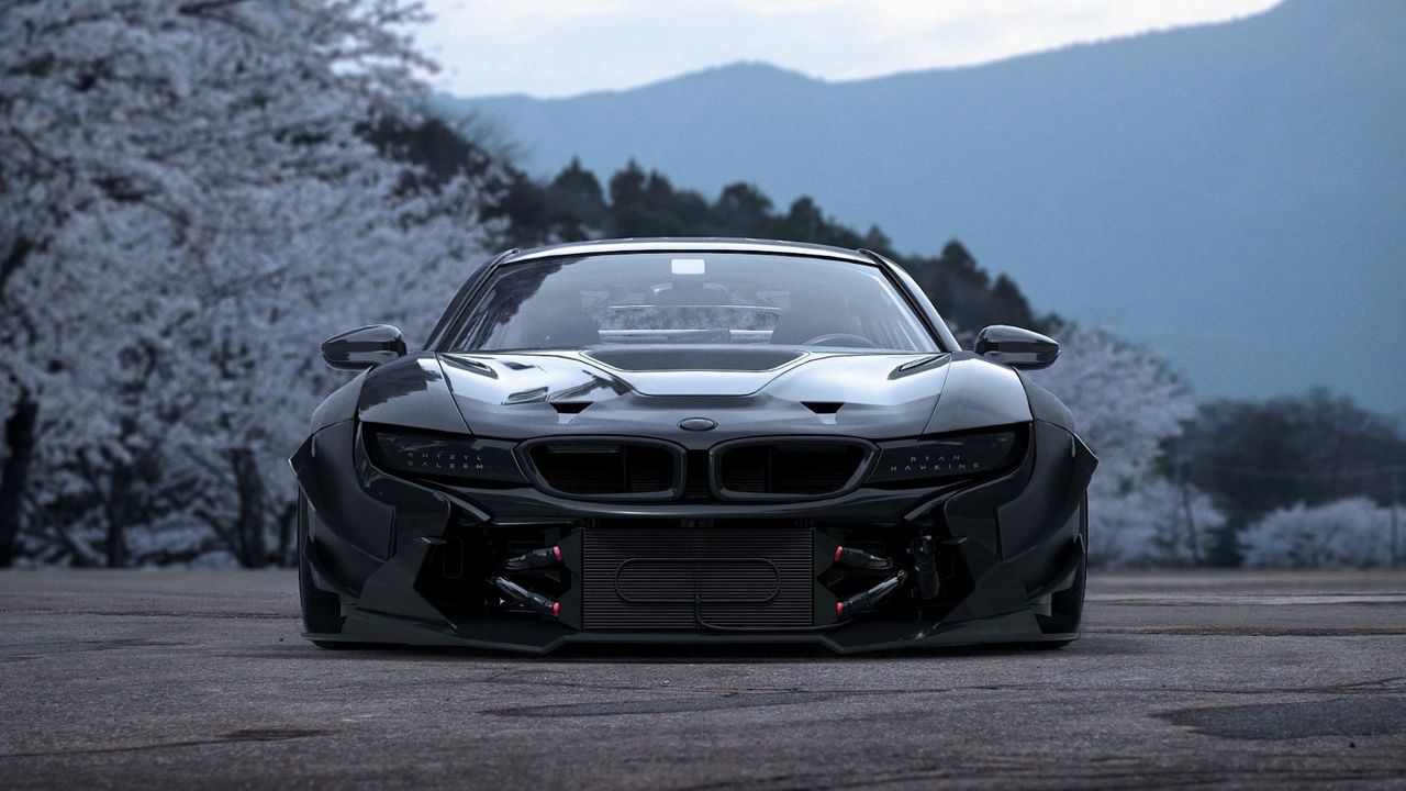 1280x720 Download wallpaper 1280x720 bmw, i front view, concept hd, hdv, 720p HD background