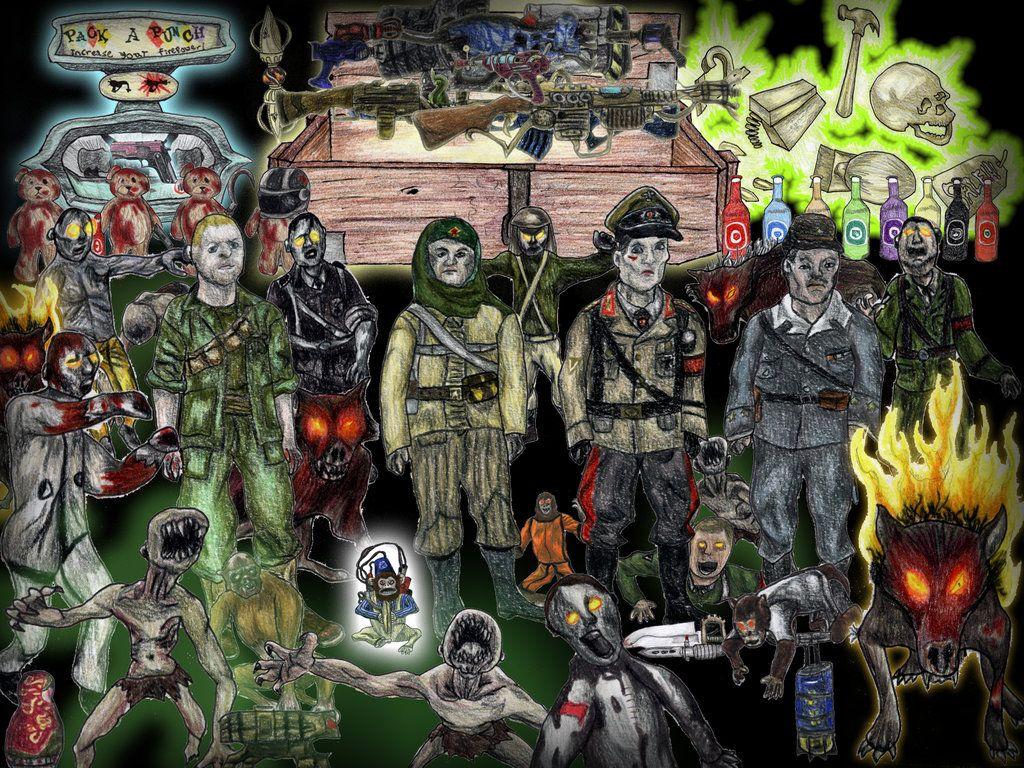 Cod Zombies Wallpapers - Top Free Cod Zombies Backgrounds - WallpaperAccess