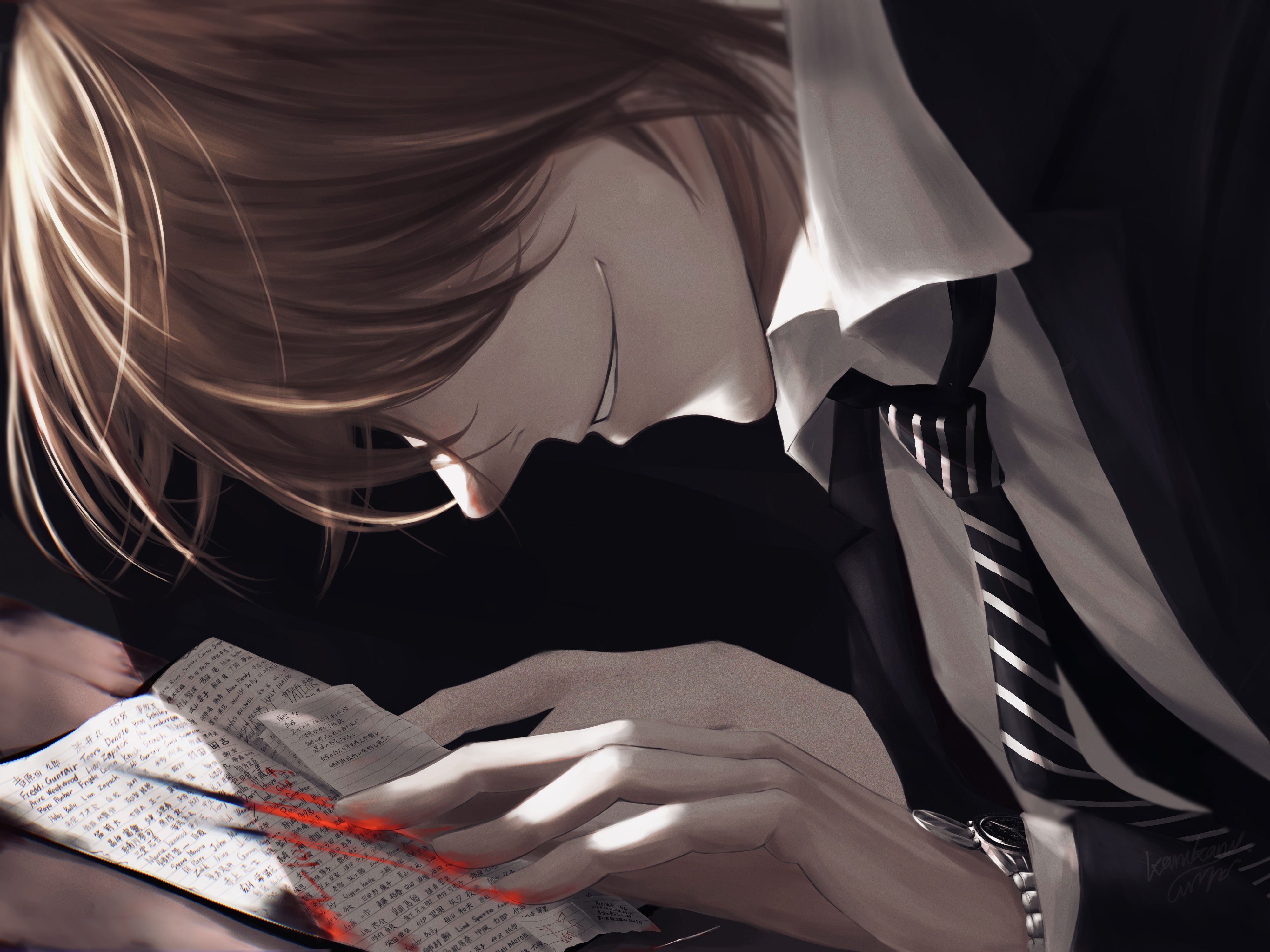 4000x3000 4K Light Yagami Wallpaper and Background Image