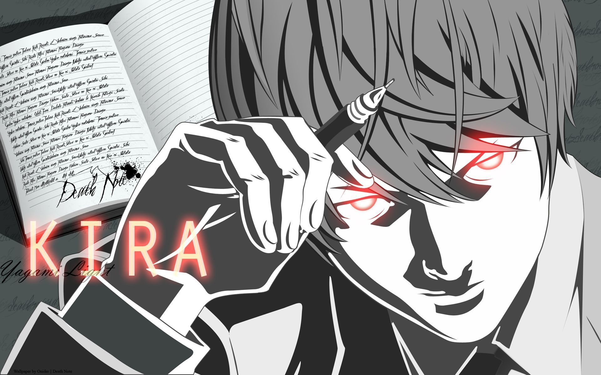 1920x1200 Light Yagami and Scan Gallery
