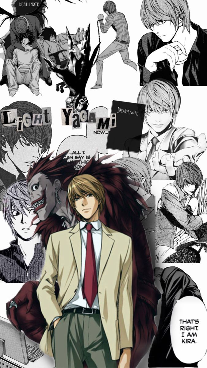 675x1200 Light Yagami wallpaper ✨