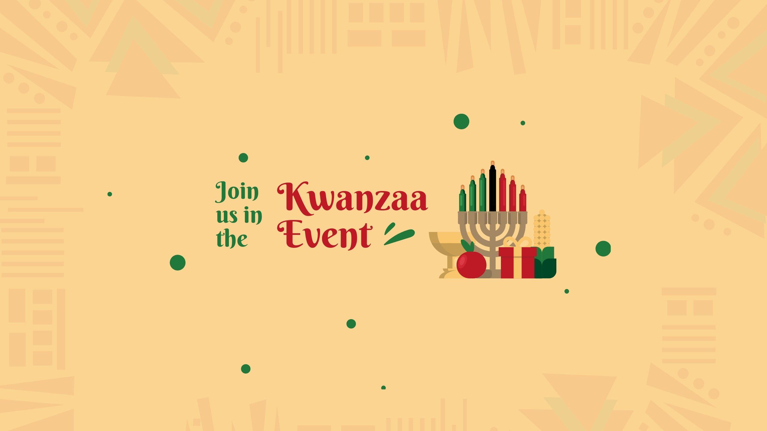 2560x1440 FREE Kwanzaa Template in Word, Google Docs, PDF, Illustrator, Photohop, Apple Pages, Publisher