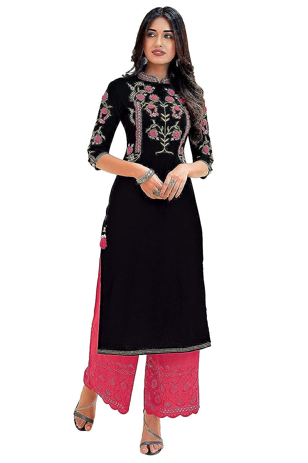 1000x1500 Update more than 86 black designer kurti image