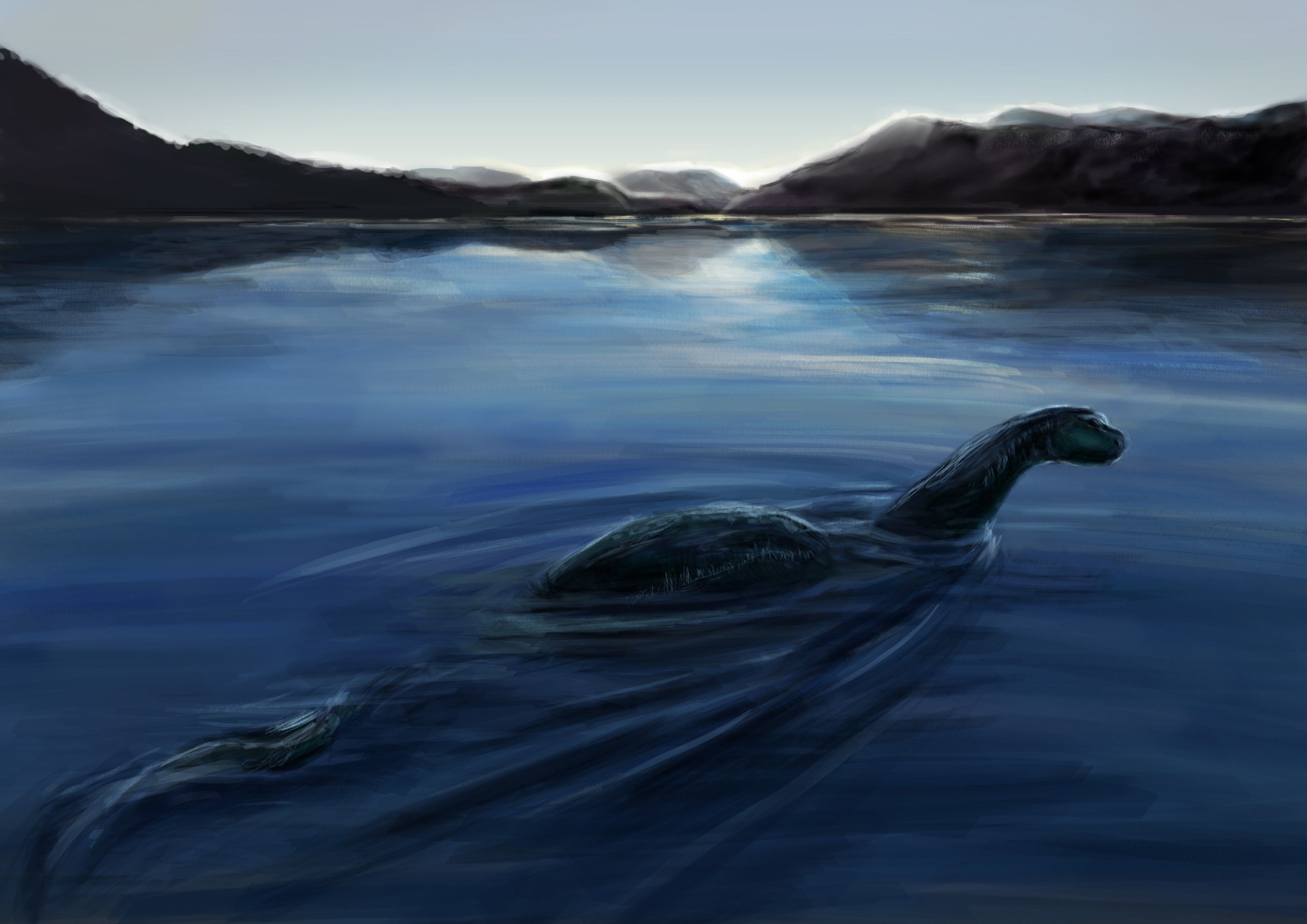 3508x2480 Loch ness monster, Ancient animals, Underwater Ancient animals Gallery HD Wallpaper