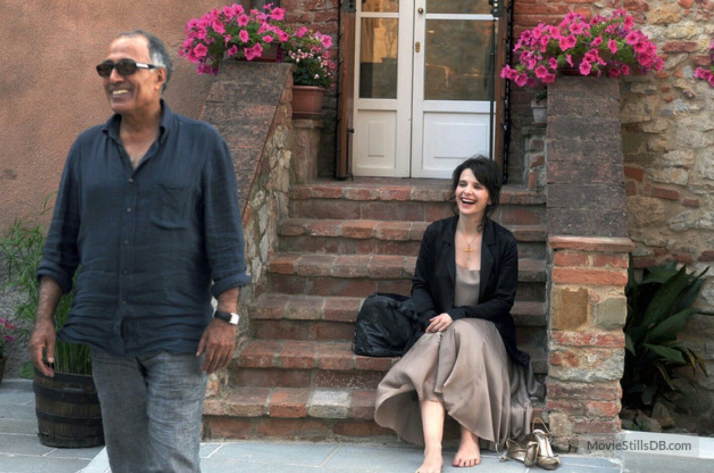 1437x952 MUBI Binoche and Abbas Kiarostami, 2009. / X