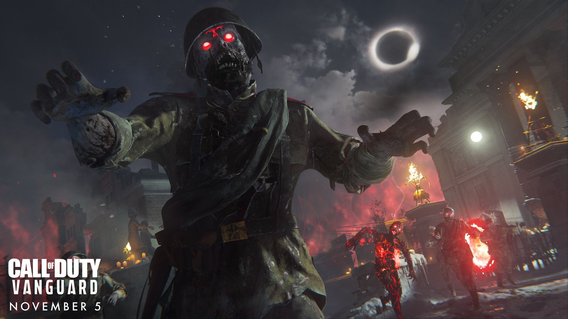 1920x1080 Call of Duty Vanguard Zombies Wallpaper COD Vanguard Zombies Background