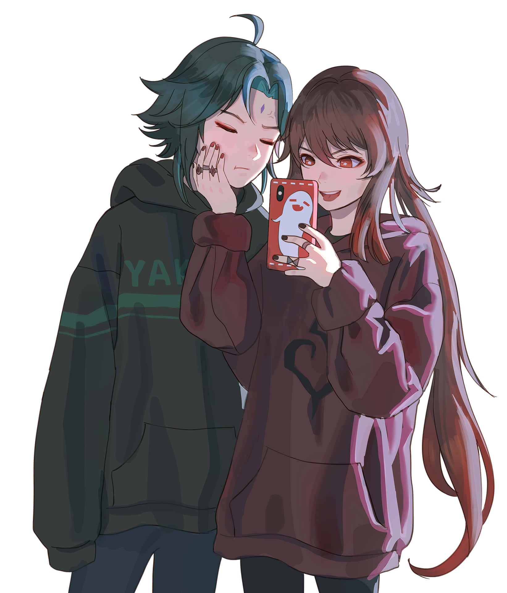 1642x1920 Genshin Matching Pfp Wallpaper