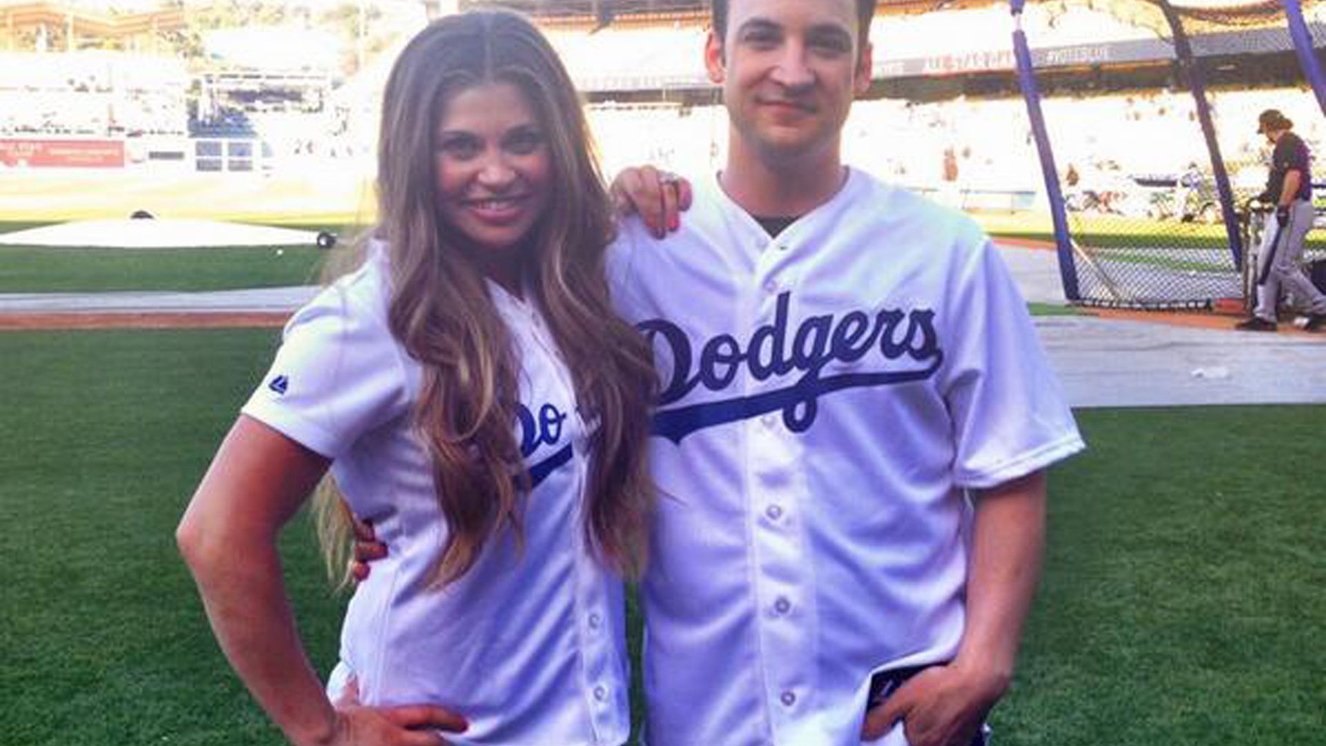 1920x1080 Boy Meets World' stars attend Dodger game