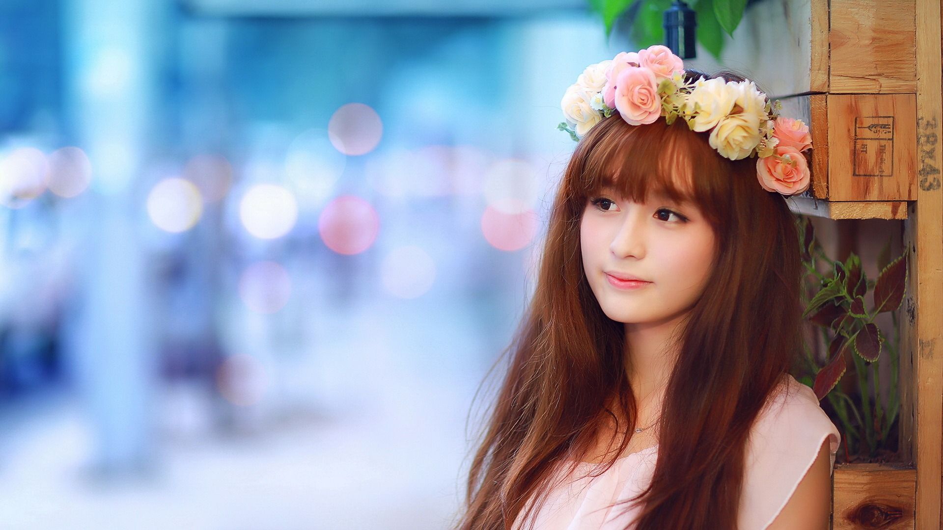 1920x1080 Chinese Youth Fashion Beauty Girls Photo Wallpaper