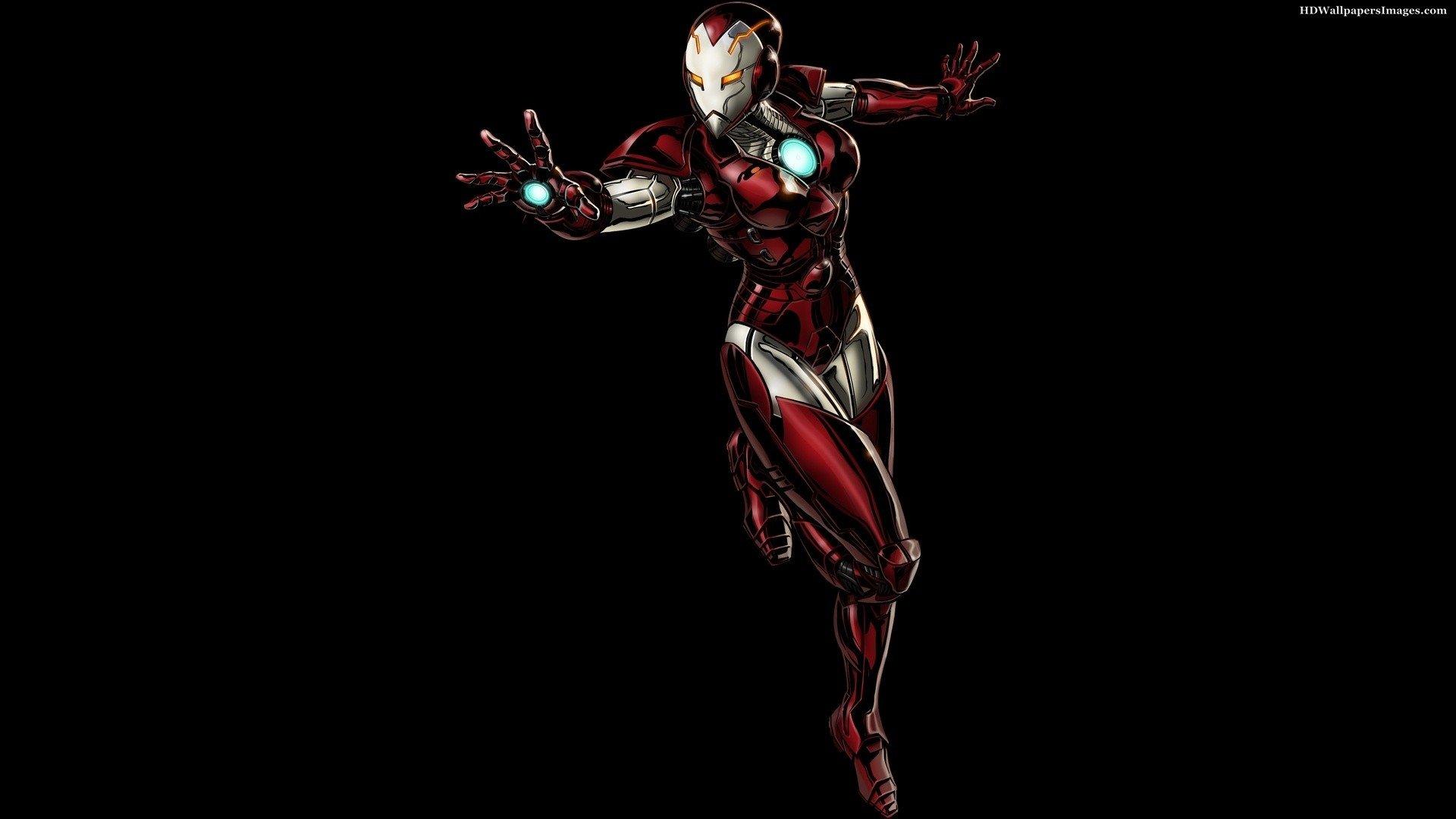 1920x1080 Iron Man Women Wallpaper