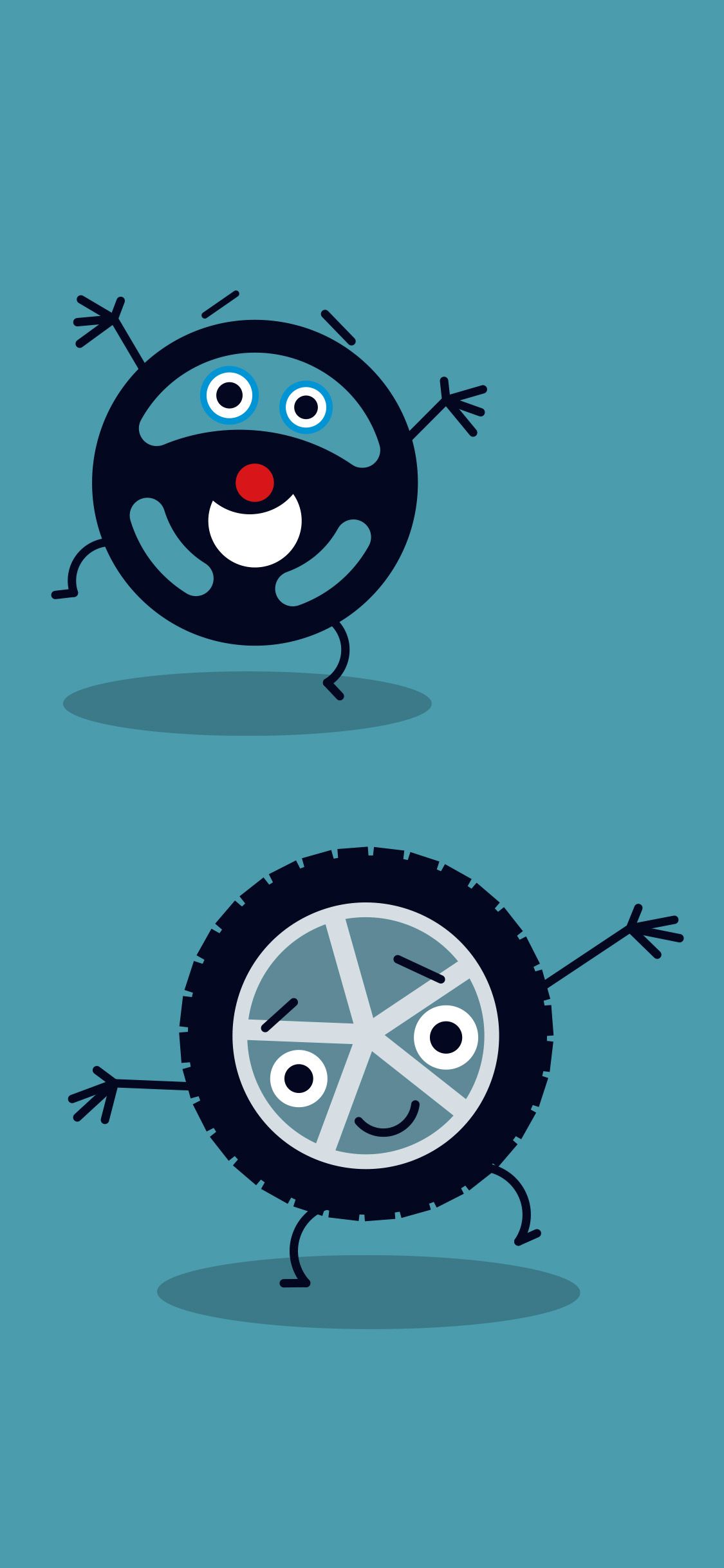 1125x2436 Wallpaper. NISSAN KIDS! Adventurer