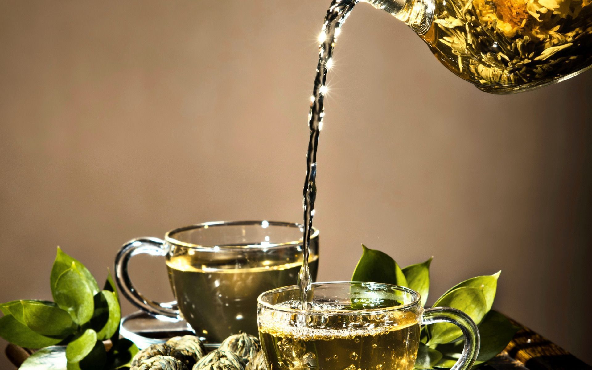 1920x1200 Download wallpaper green tea, cups, teapot, Thailand, tea concepts, herbal tea for desktop with resolution 1920x1200. High Quality HD picture wallpaper