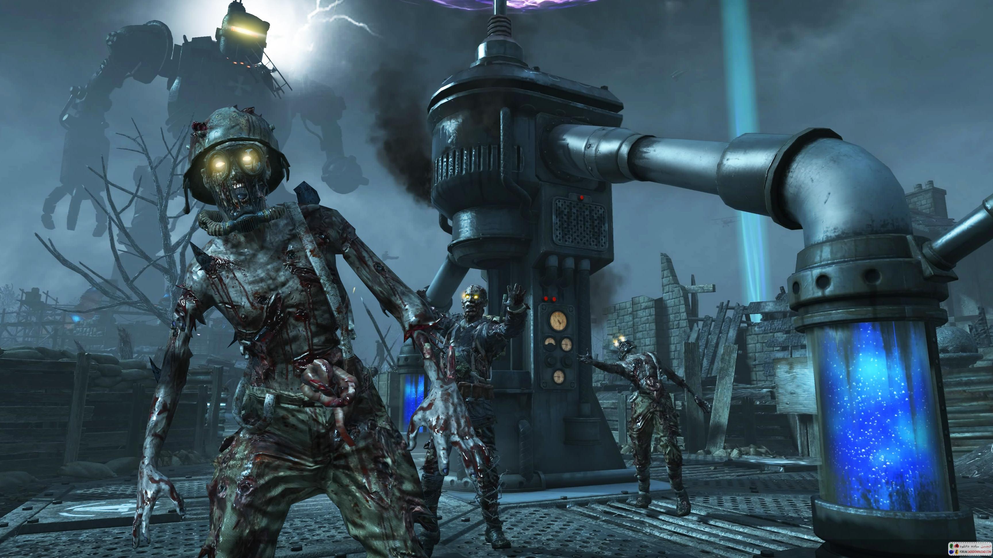 3455x1943 Call Of Duty: Black Ops Zombies Wallpaper