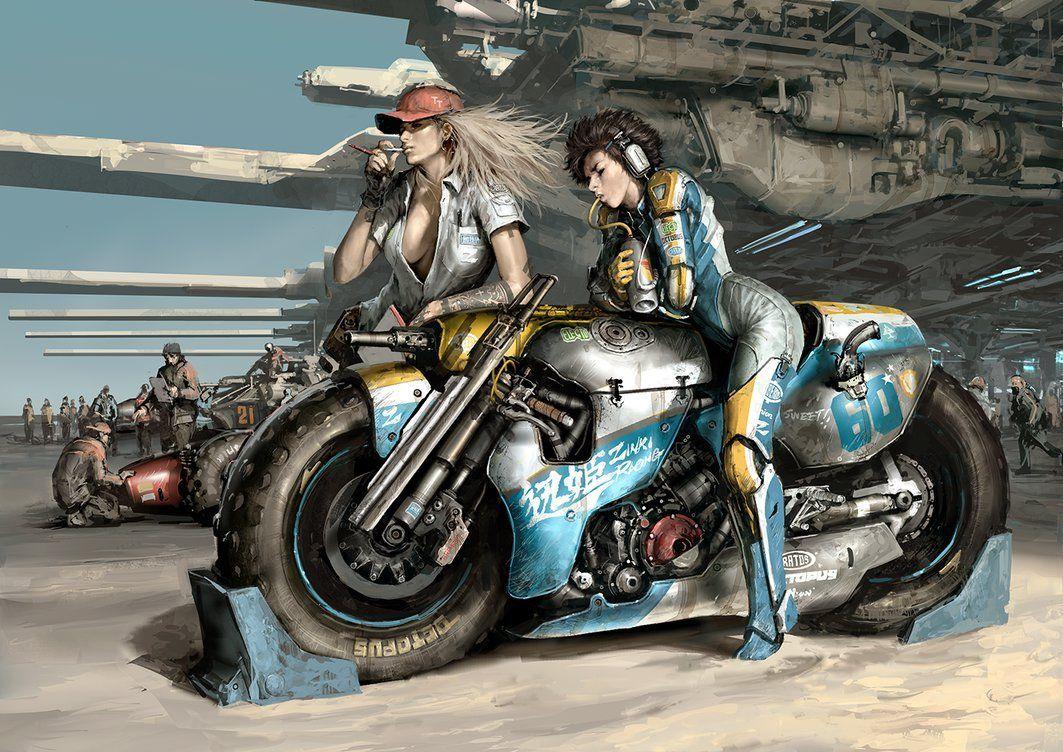 1063x752 Battle Ready by PuppeteerLee. Digital Art. Sci fi