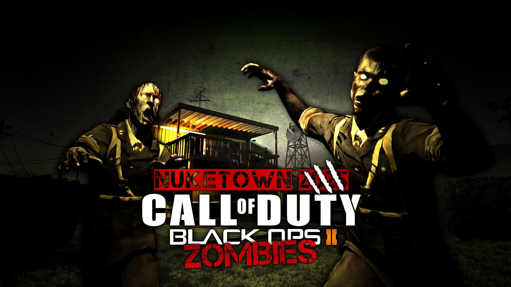 2048x1152 Call of Duty Black Ops 2 Zombies Nuketown HD Wallpaper, Background