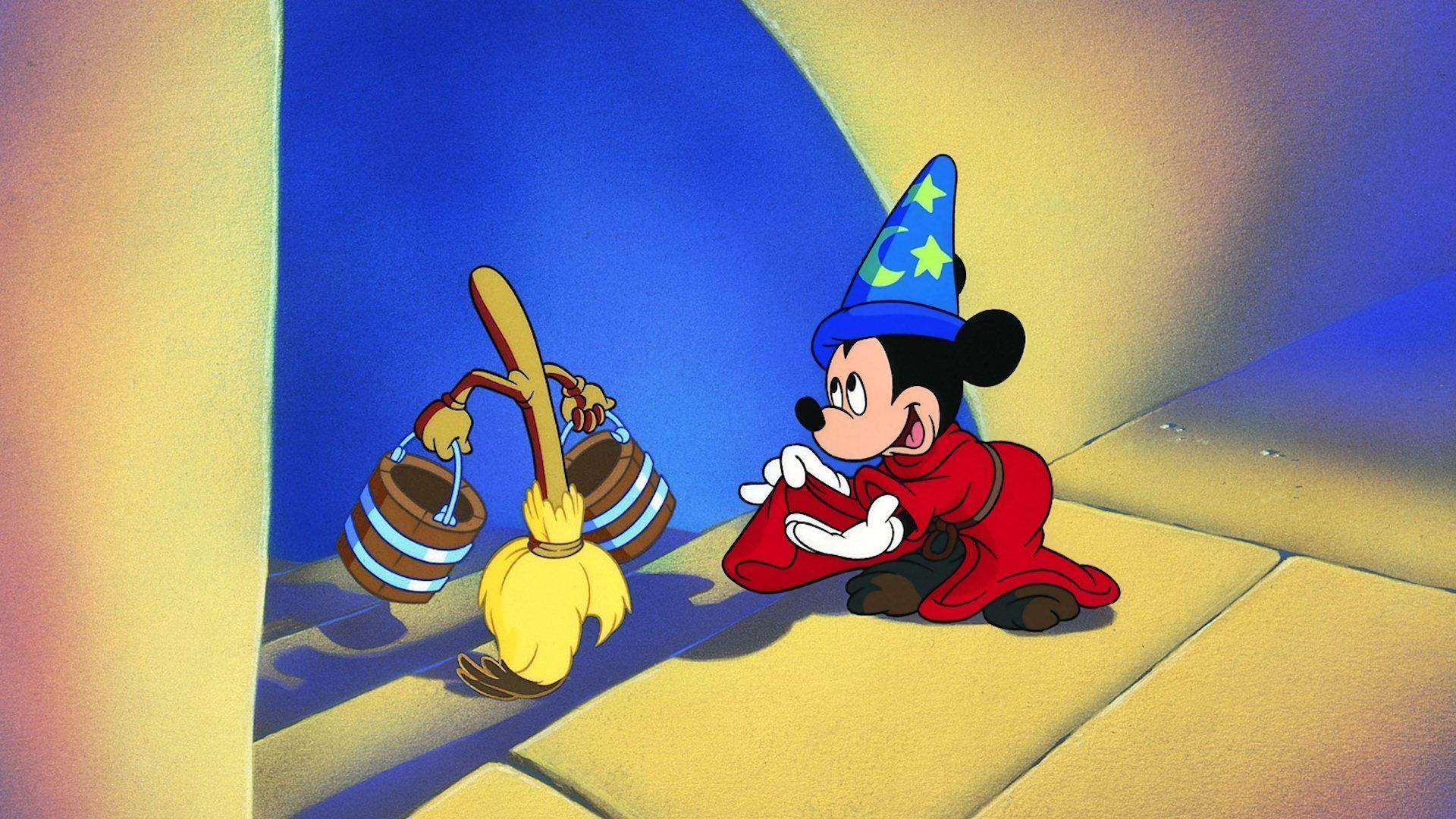 1920x1080 Mickey Mouse Fantasia Wallpaper