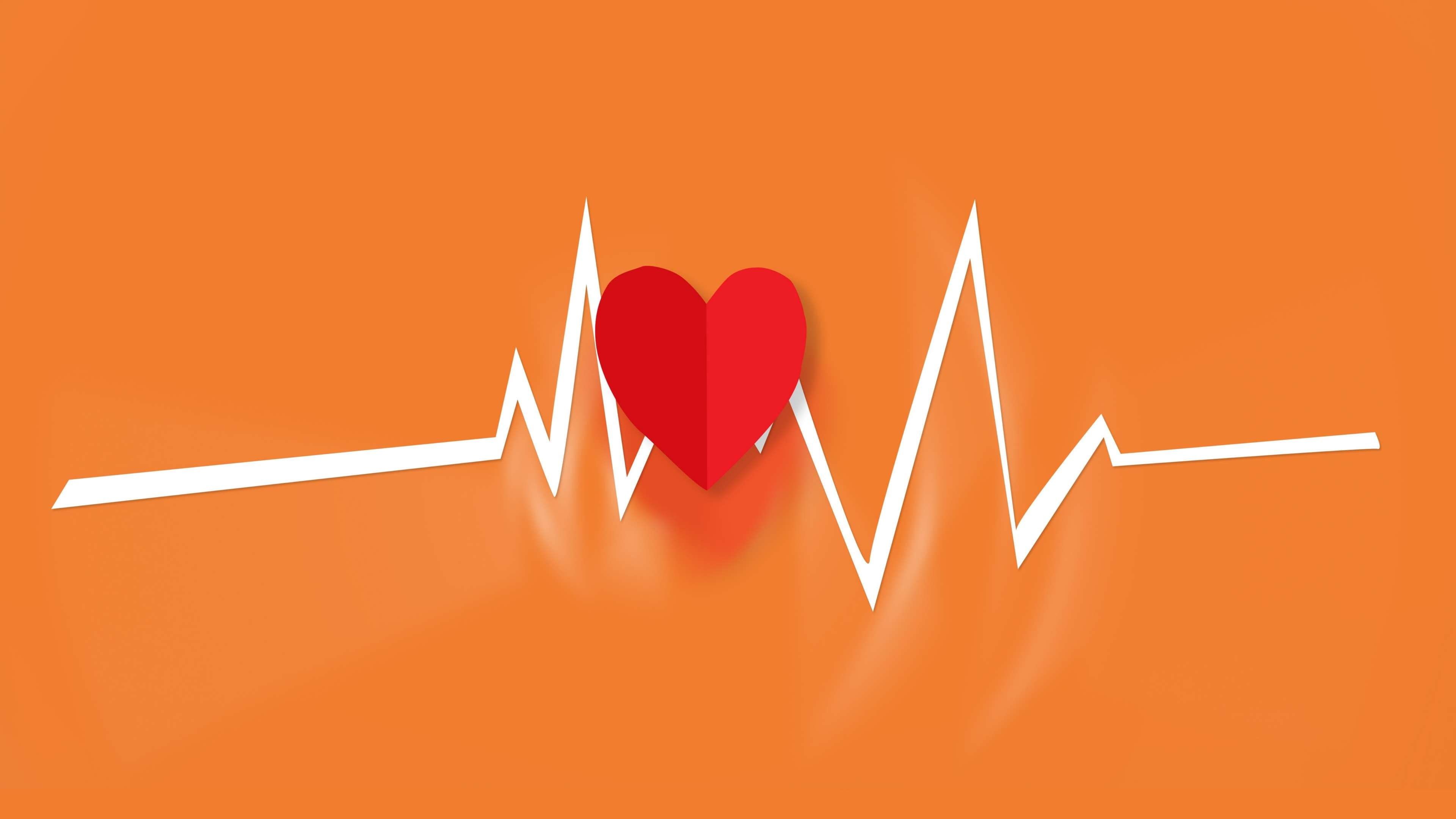 3840x2160 Wallpaper / disease, valentines day, heartbeat, no people, red, relationship difficulties, broken, measu, cardiac, beat, healthcare, cardiology, care, cardiograph free download