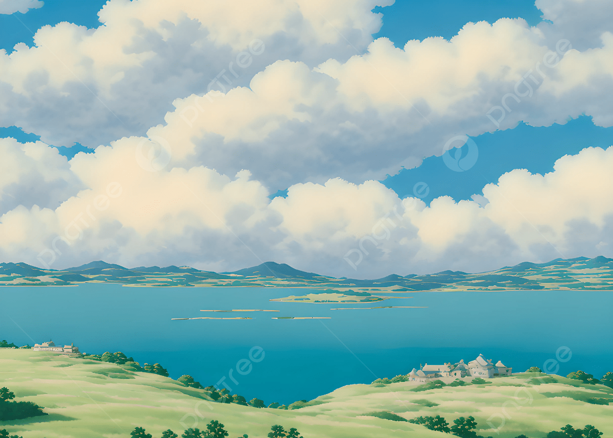 1200x857 Beautiful Natural Sea Scene In 2d Animation Background, Nature, Cartoon, Sea Background Image And Wallpaper for Free Download