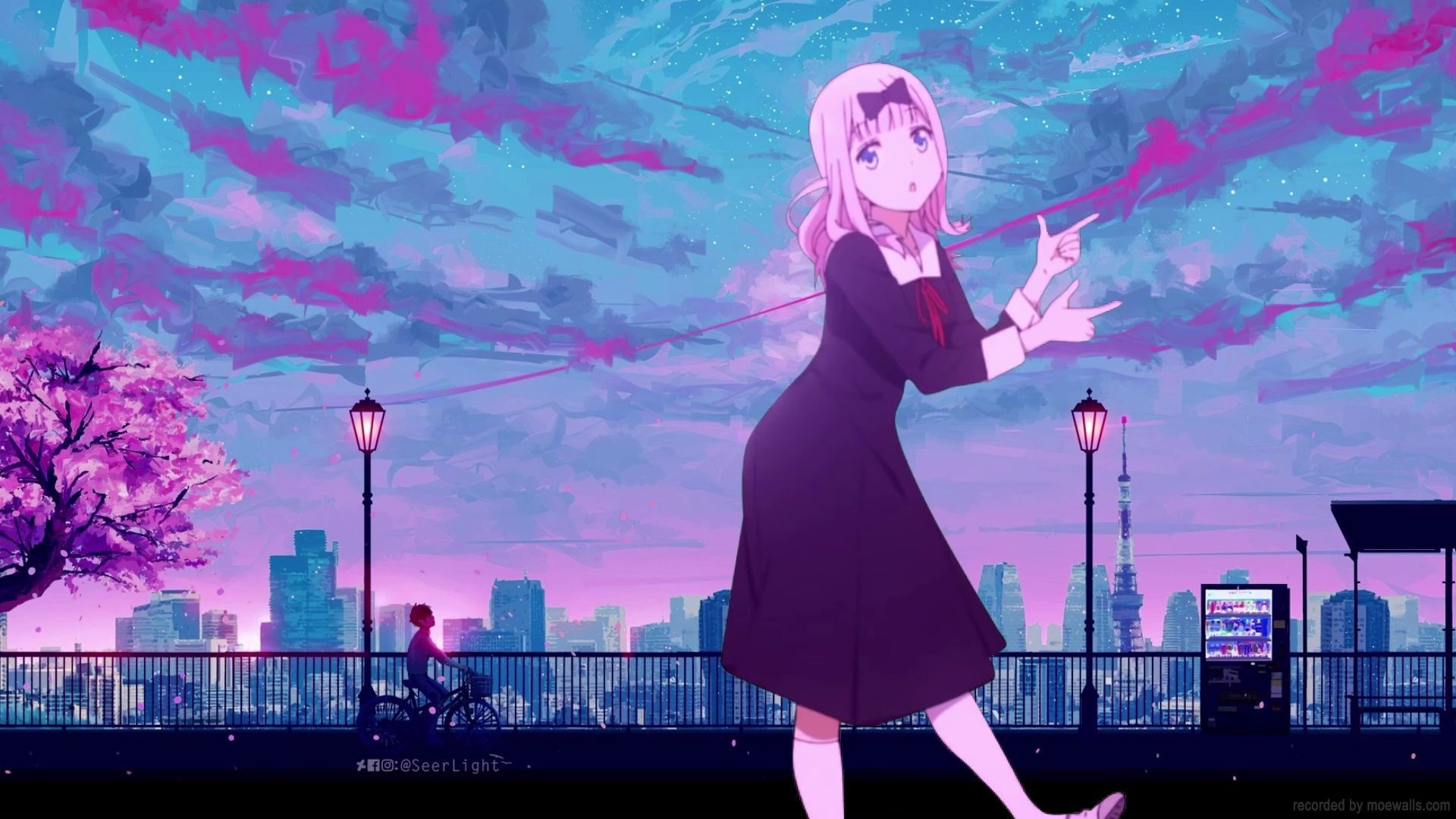 1920x1080 Chika Fujiwara Live Wallpaper, Animated Wallpaper