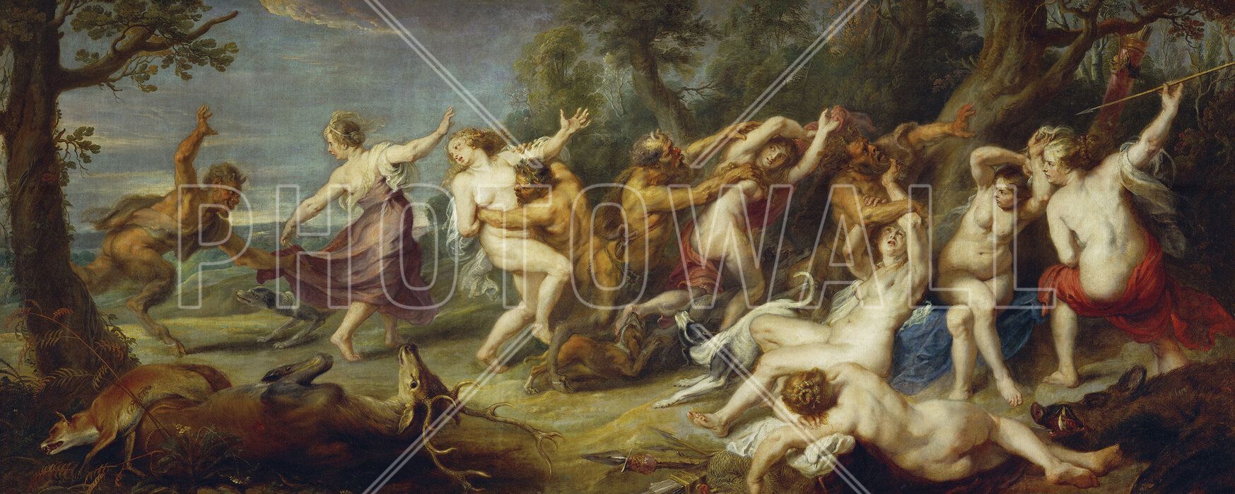 1747x699 Diana and her Nymphs, Peter Paul Rubens