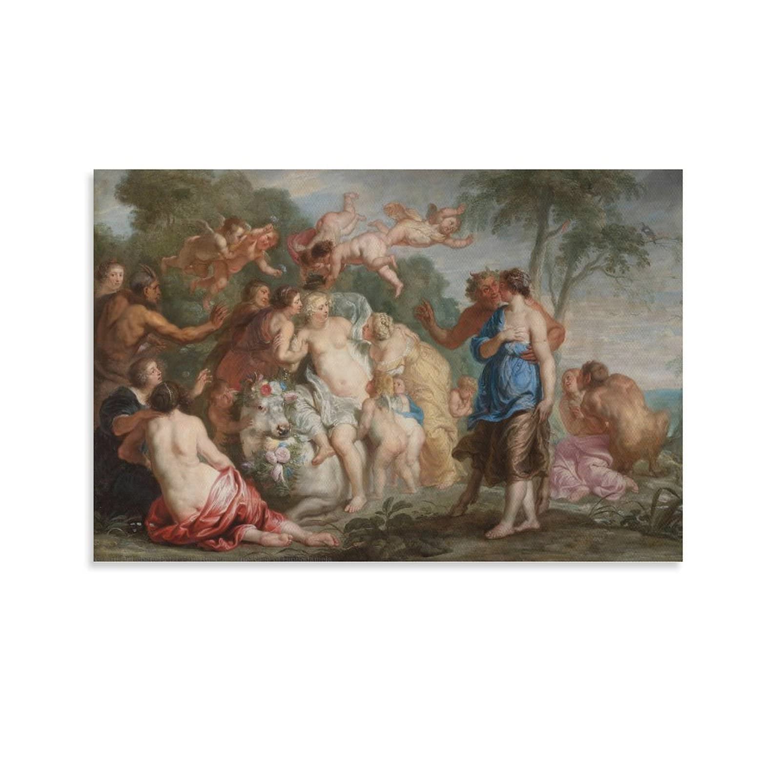 1600x1600 Baroque Art Oil Painting The Rape of Hippodameia by Peter Paul Rubens Poster Frames Wall Decoration Posters & Prints Wallpaper Bedroom Decoration Wall Art Poster Printer 08x12inch(20x30cm): Posters & Prints