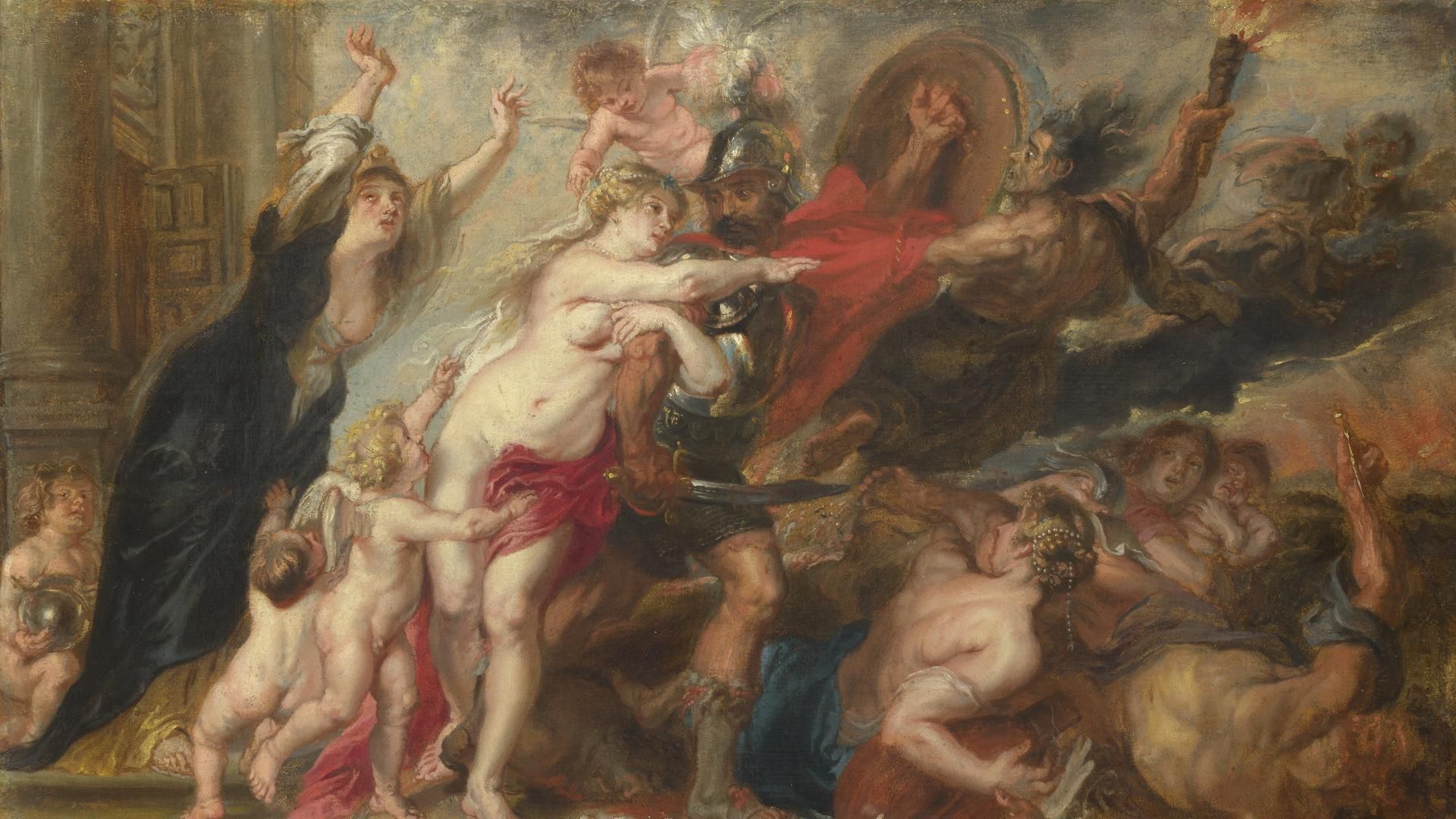 1920x1080 After Peter Paul Rubens. The Horrors of War. NG279. National Gallery, London