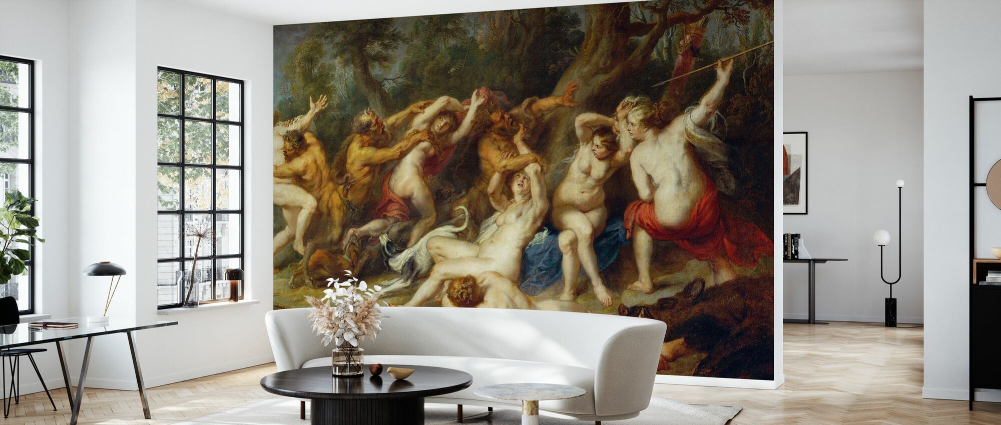 2000x850 Diana and her Nymphs, Peter Paul Rubens