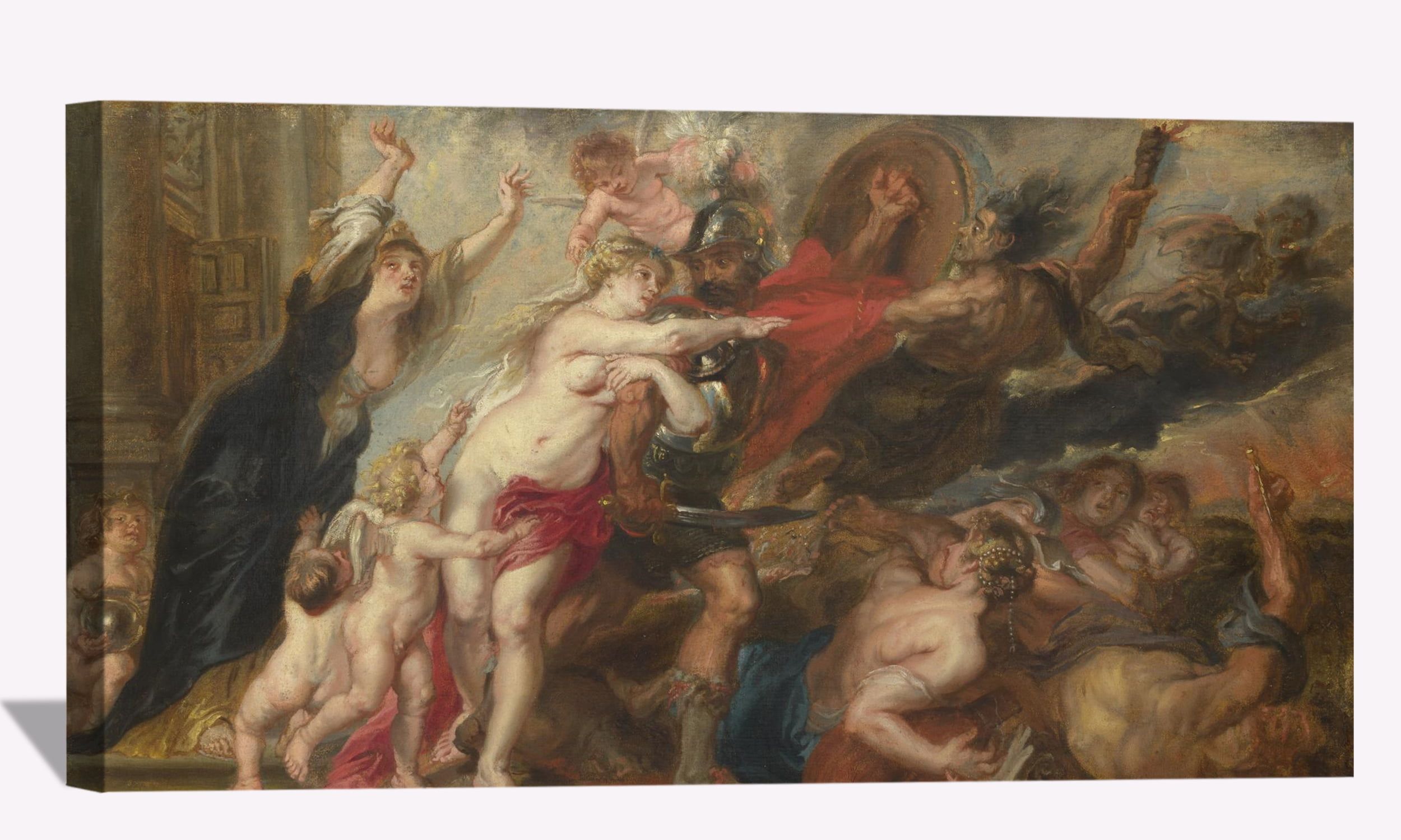 2500x1500 Peter Paul Rubens Paintings Rubens The Horrors Of War Framed Canvas Wall Art