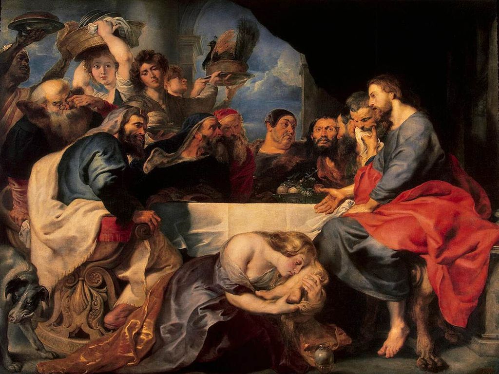 1024x768 Rubens Feast Of Simon The