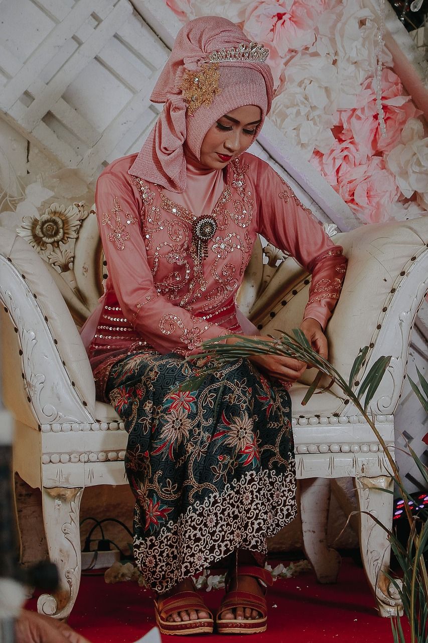 853x1280 Download free photo of Indonesian, girl, ethnic, wedding, free picture