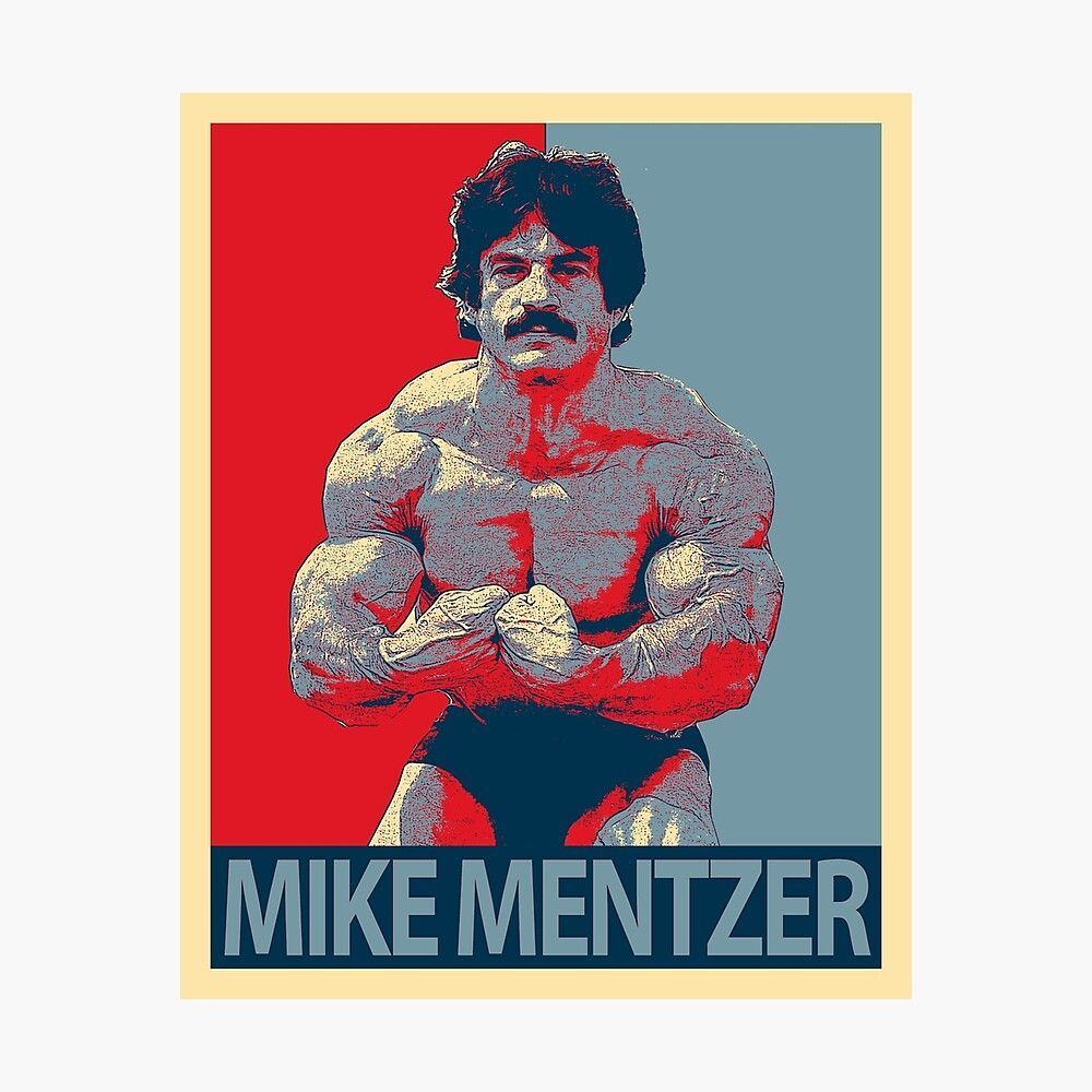 1000x1000 mike mentzer Poster