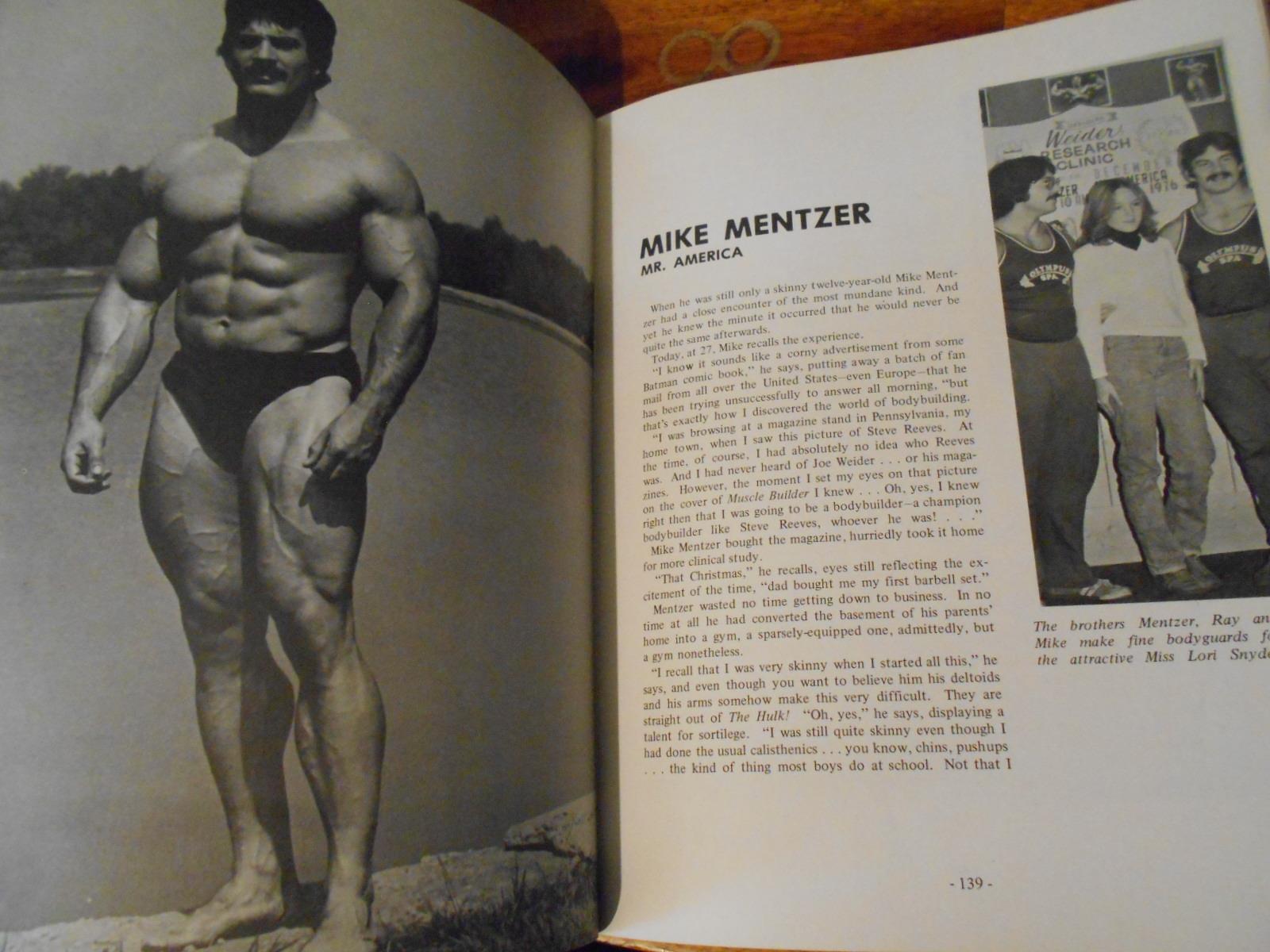 1600x1200 MORE REPS! Bodybuilding Muscle Book 1 Arnold Schwarzenegger MIKE MENTZER Cover